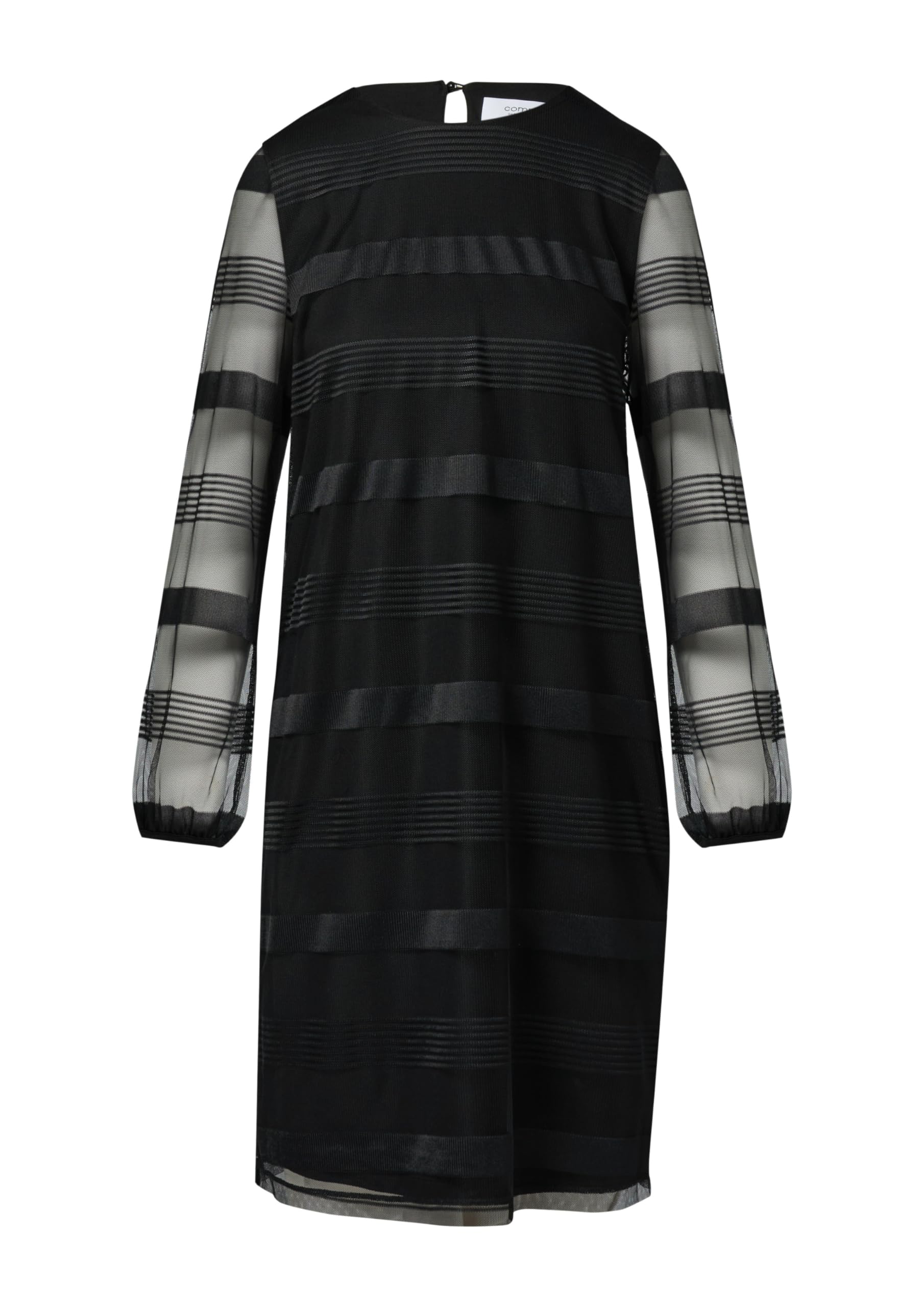 comma-mesh-kleid-gestreift-damen-gr-e-36-rundhals image 3