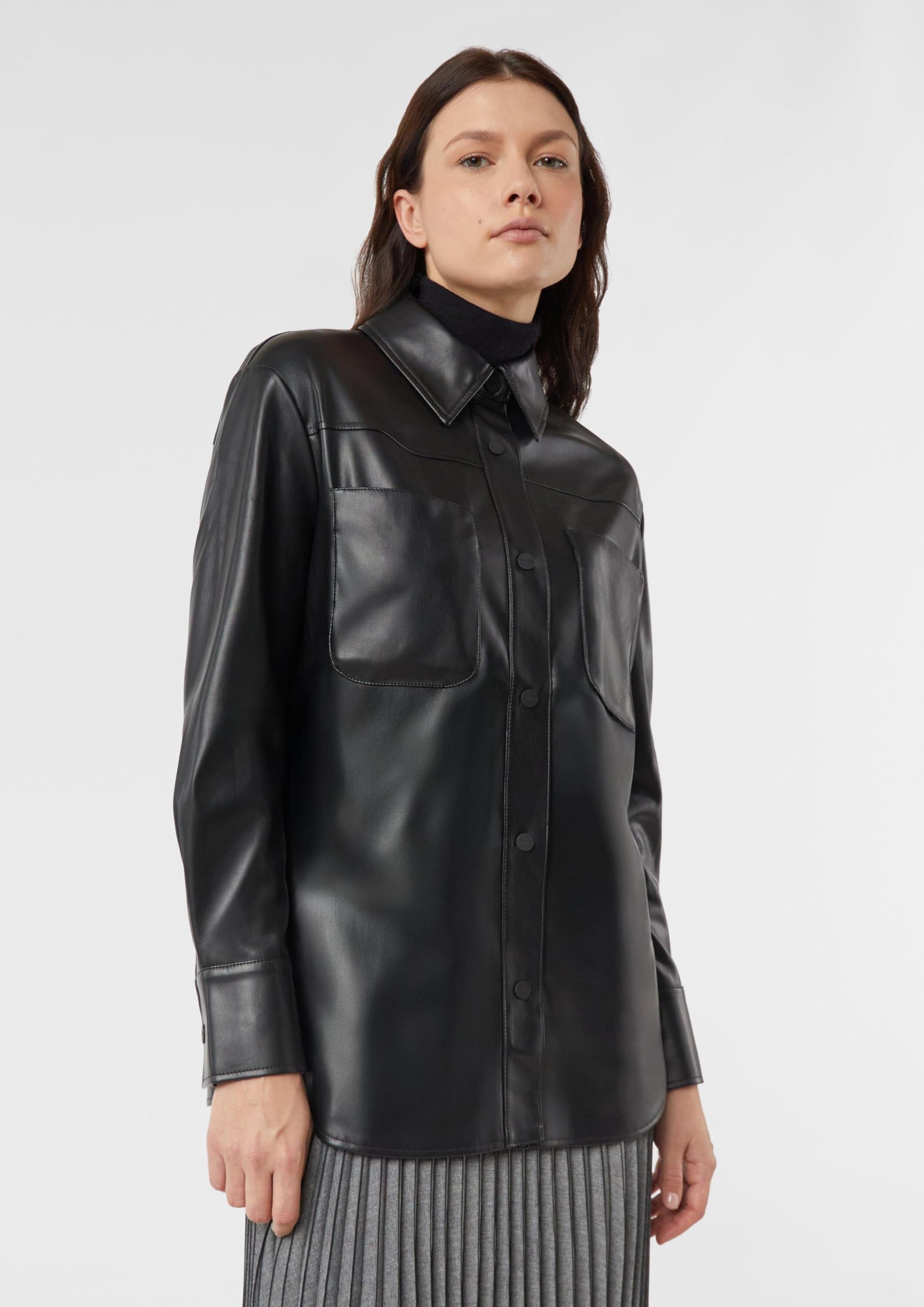 comma-overshirt-kunstleder-jacke-damen-gr-44-lederimitat image 5