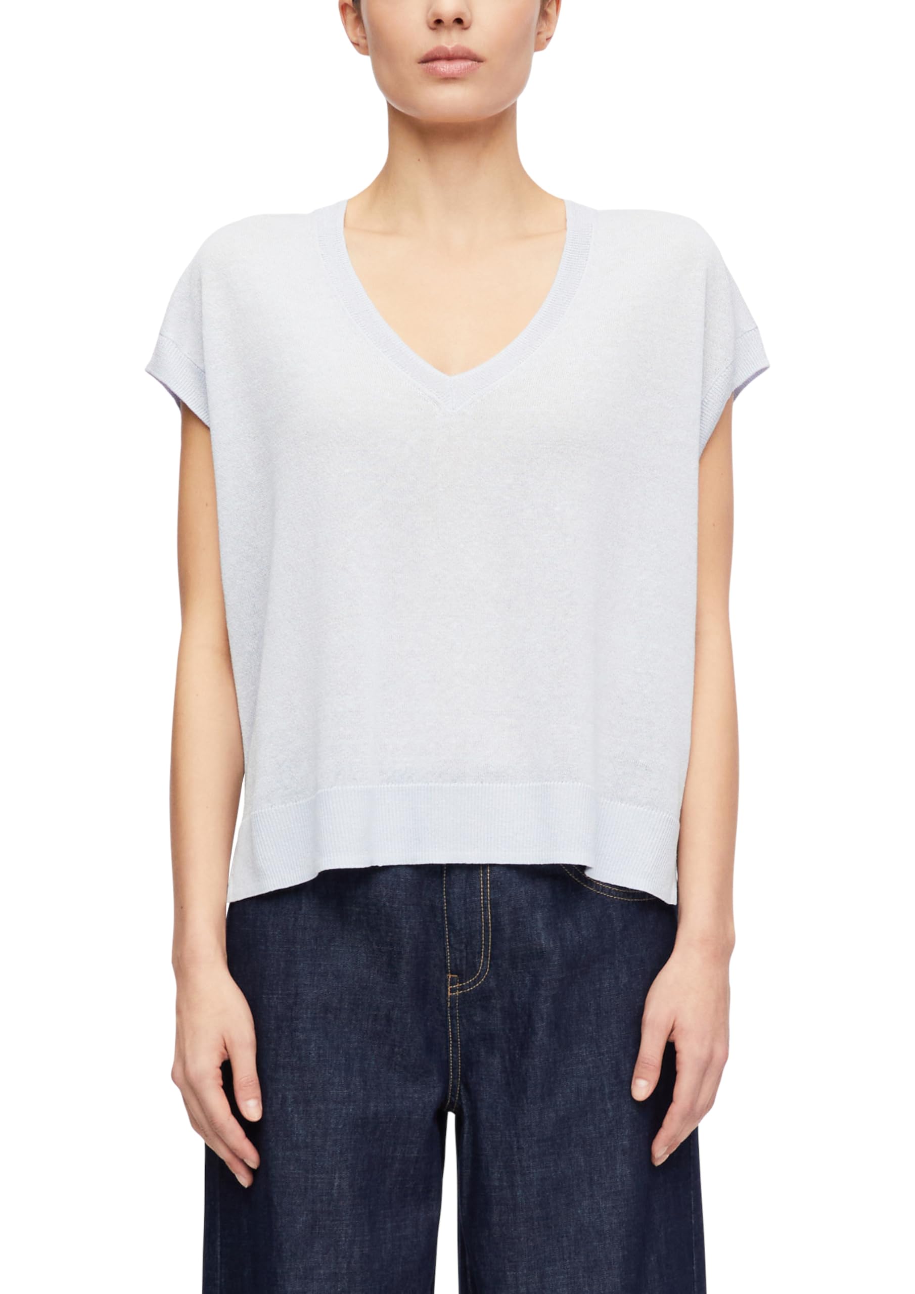 comma-strickpullover-leinenmix-gr-l-damen-pullover-v-ausschnitt image 8