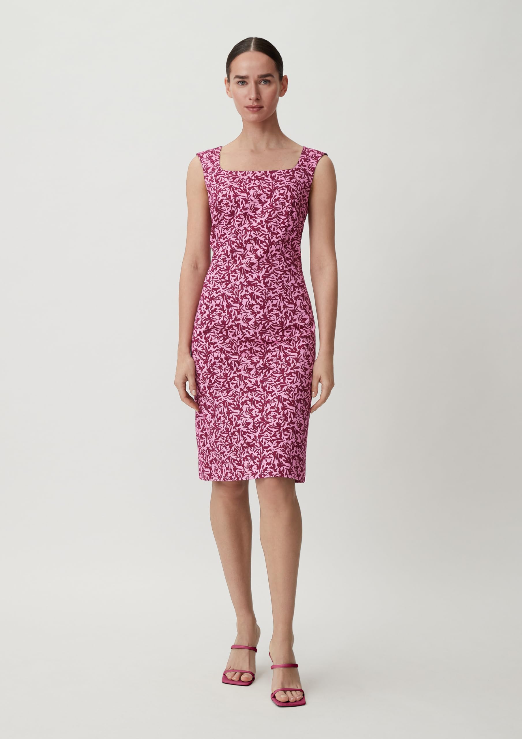 comma-kleid-baumwollstretch-gr-40-pink-kurz image 6