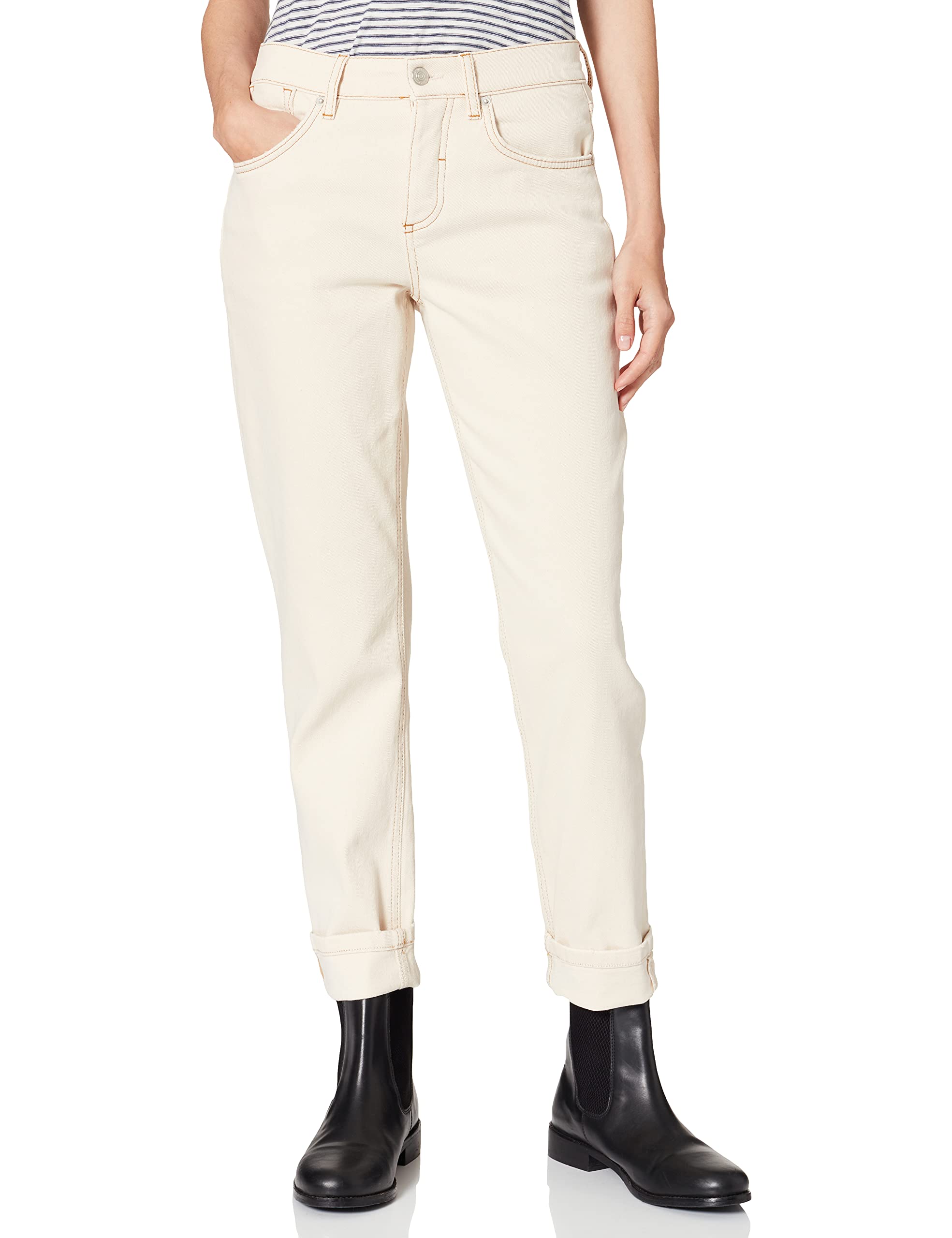 comma-trousers-damen-hose-jeans-optik-gr46-baumwolle image 5