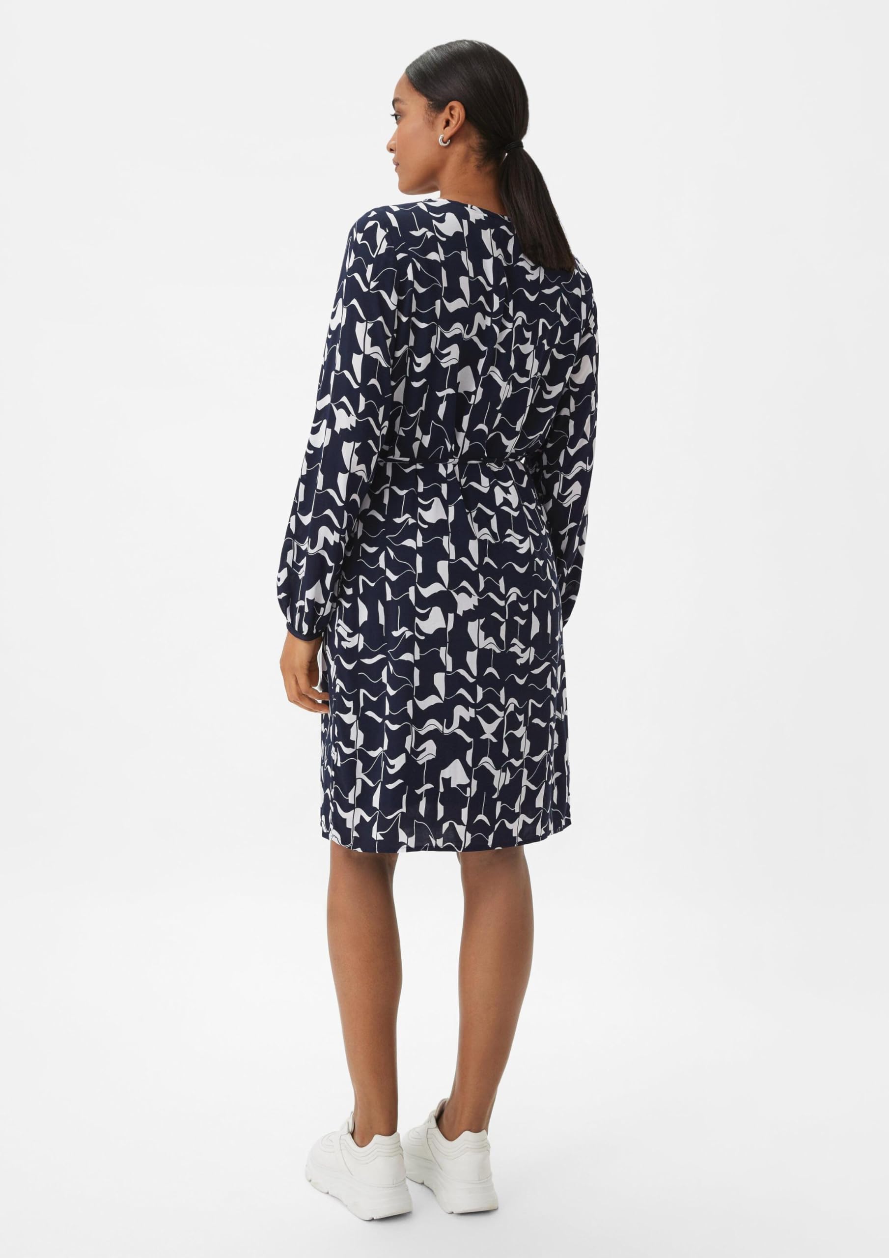 comma-kleid-mit-bindeband-damenkleid-gr-44 image 6
