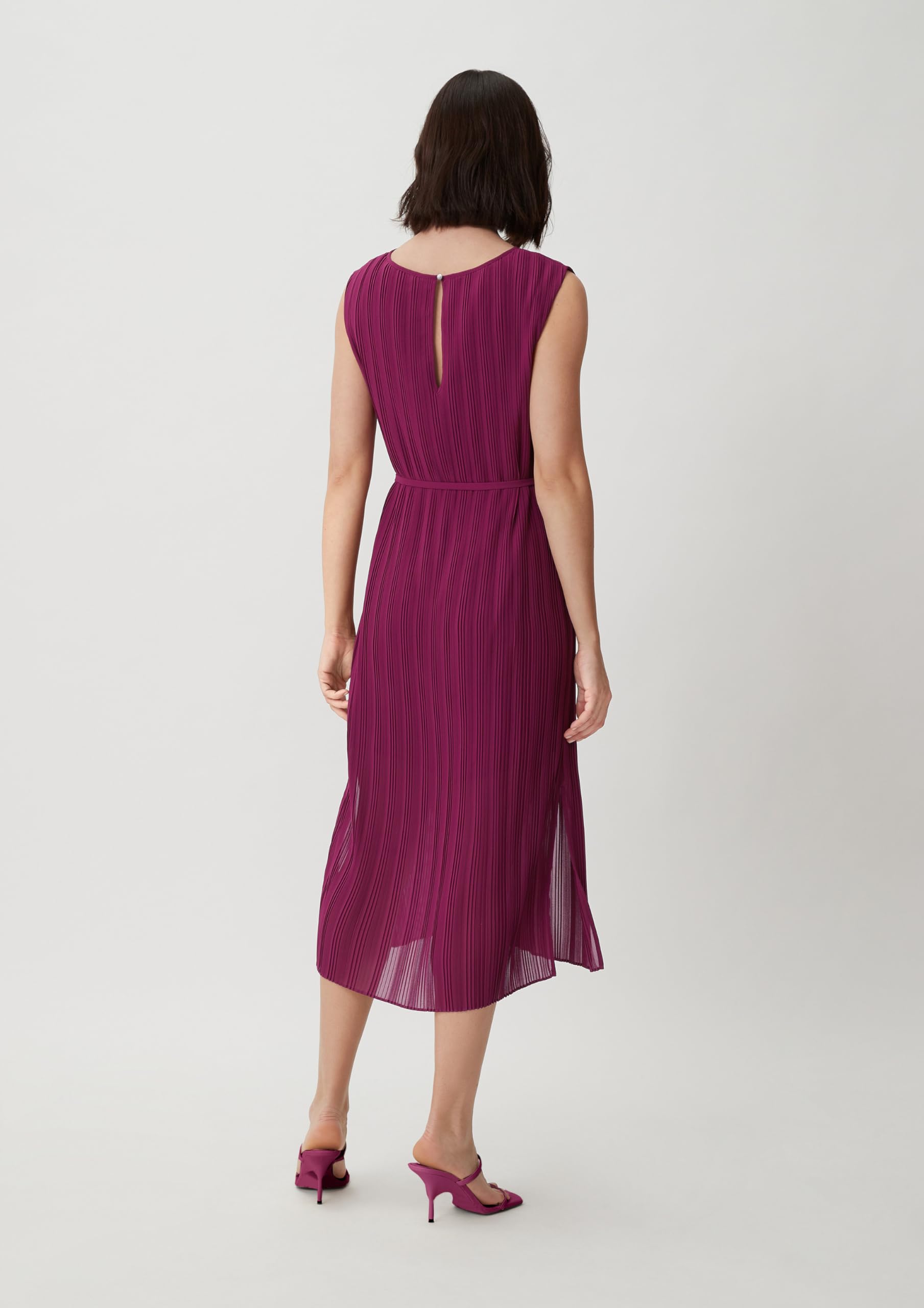 comma-kleid-mit-plisseefalten-damen-gr-e-36-plisseekleid image 6