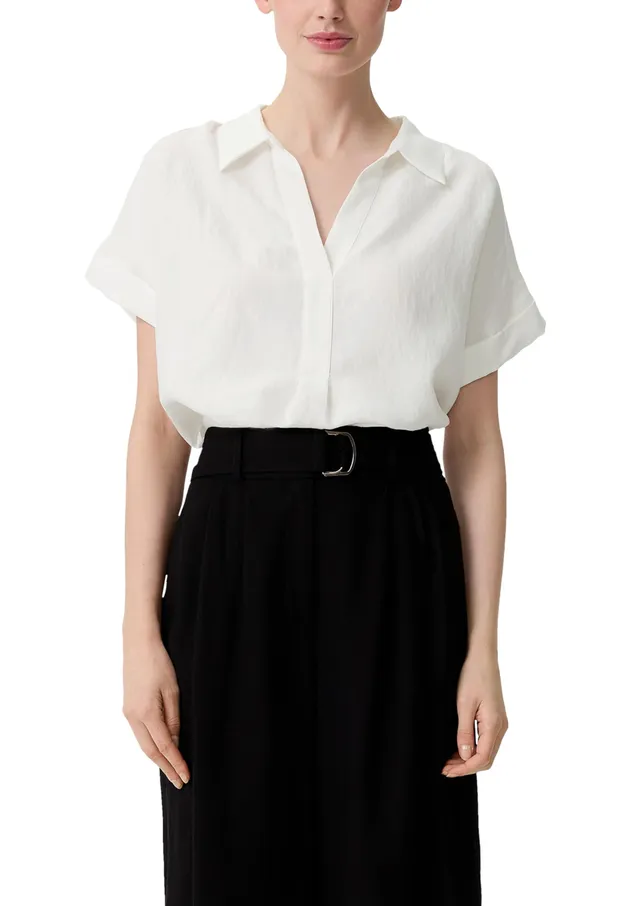 comma-blouses-2135235-bluse-gr-40-modal-gestreift image 1