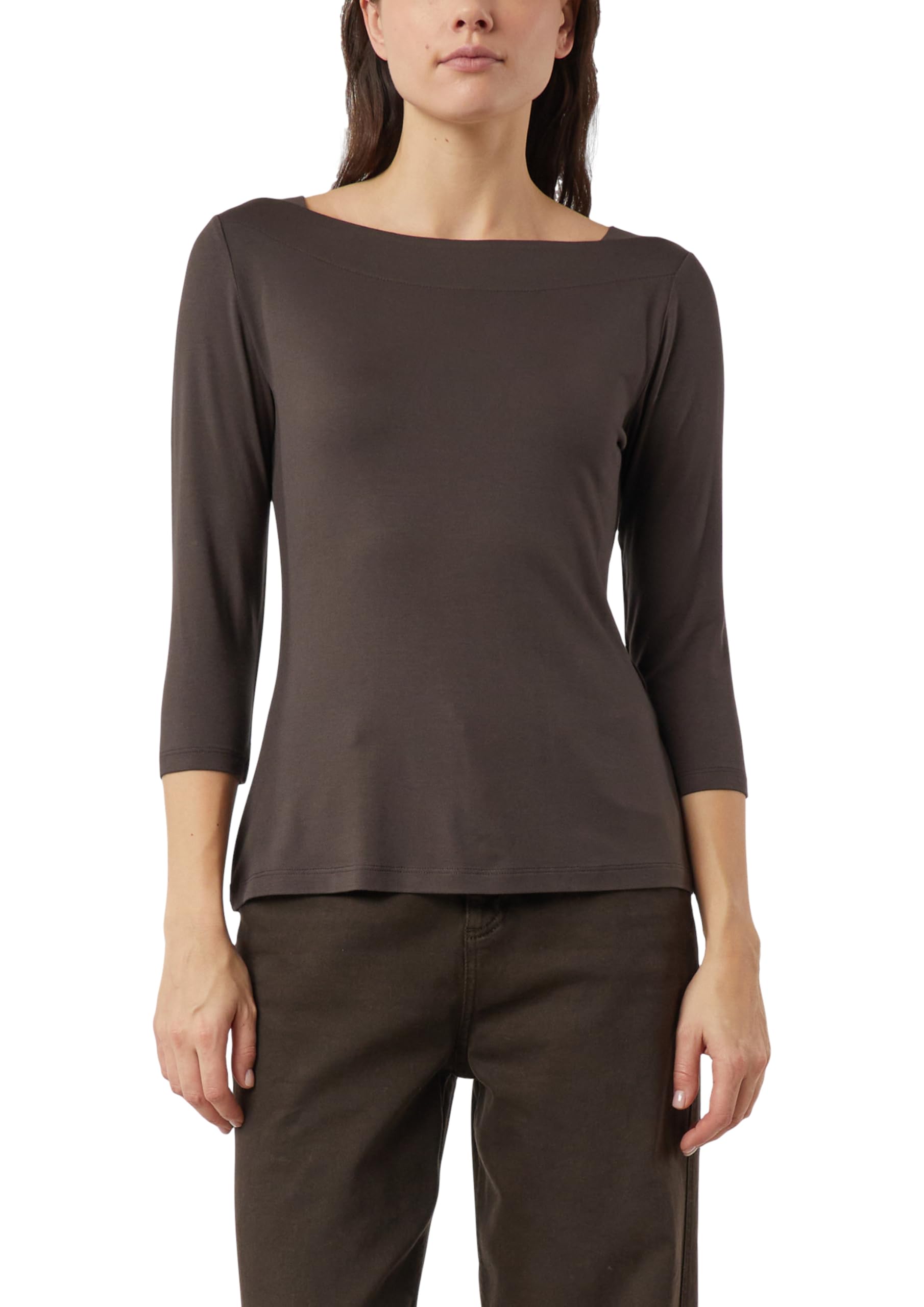 comma-viskoseshirt-slim-fit-3-4-rmel-gr-44 image 1