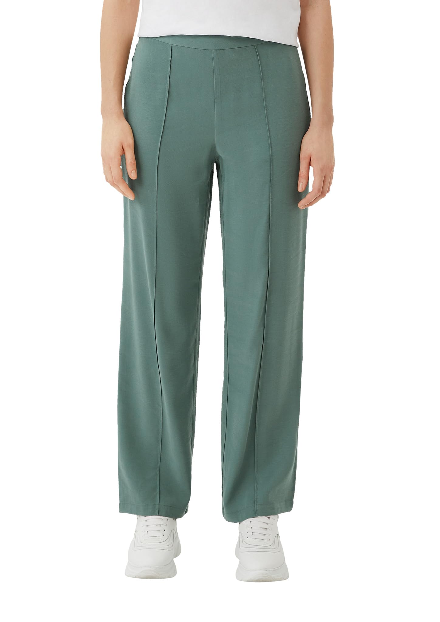 comma-twill-hose-salbeigr-n-gr-38-straight-leg-hose image 1