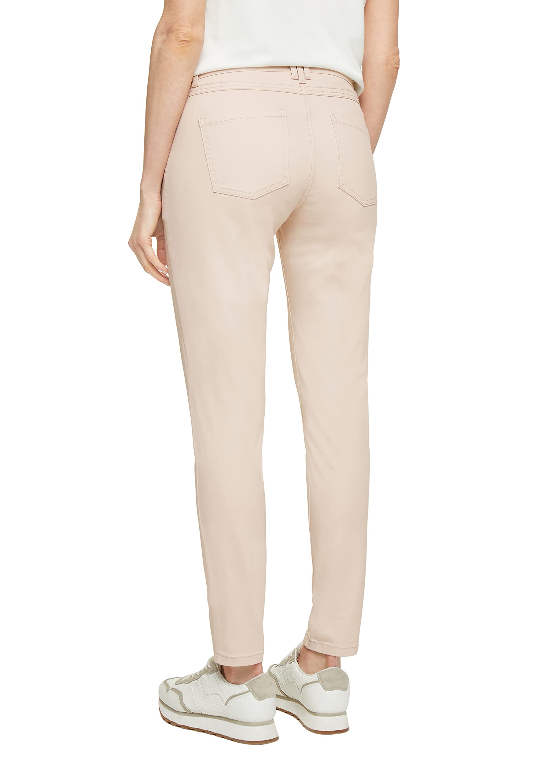 comma-trousers-stoffhose-sandfarben-schmal-gr-36 image 6