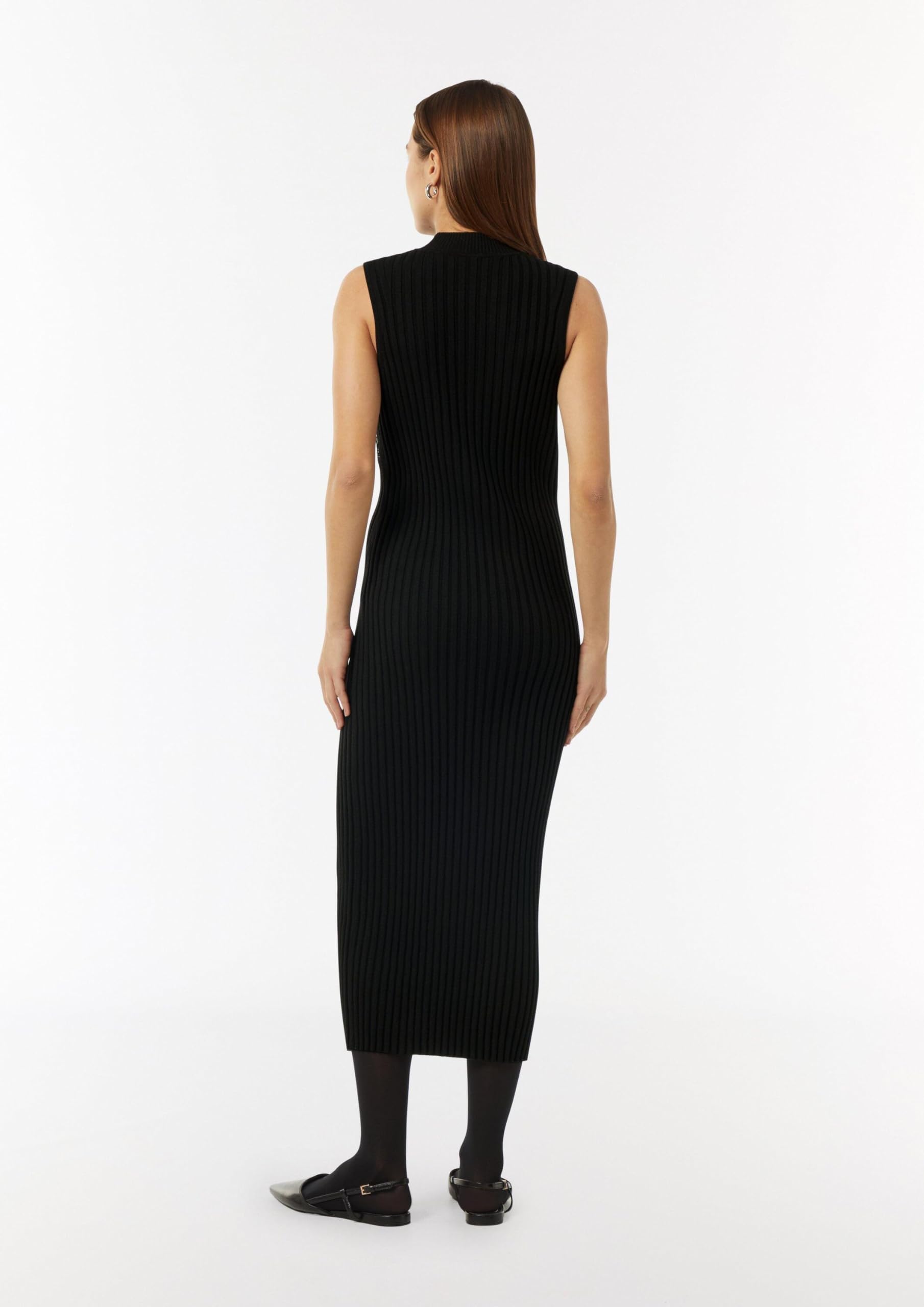 comma-strickkleid-mit-stehkragen-pailletten-gr-46 image 7
