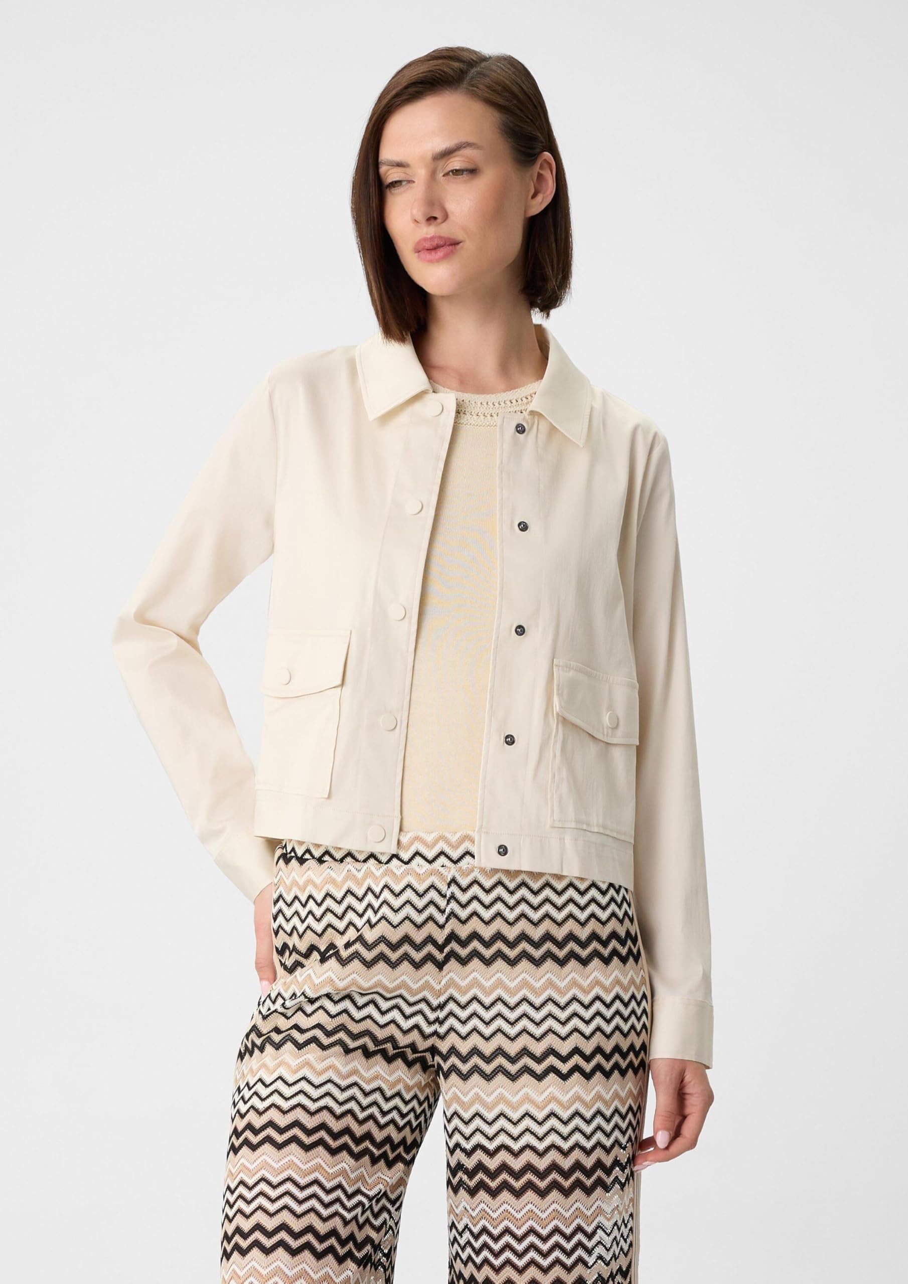 comma-jacke-boxy-fit-baumwollmix-gr-36-hemdkragen image 6