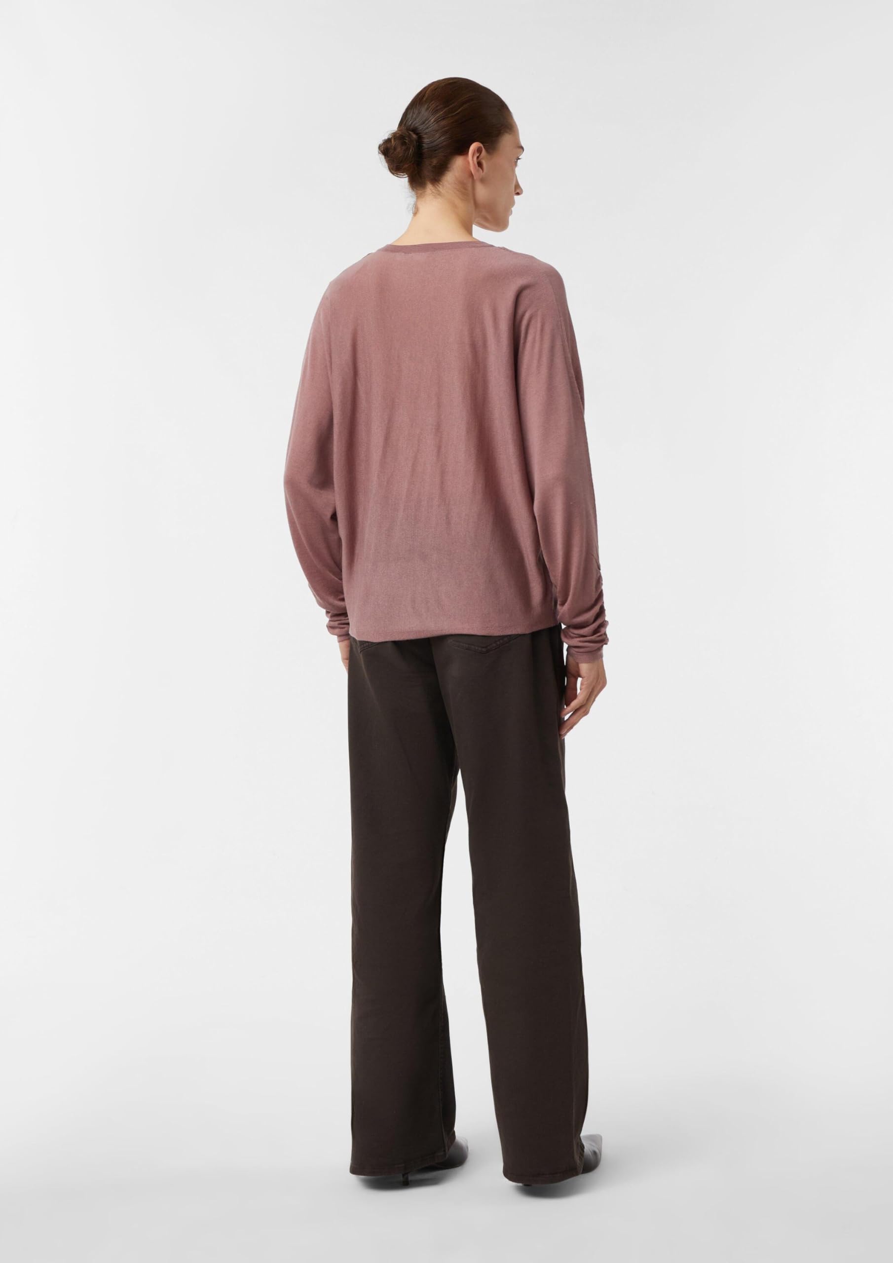 comma-feinstrickpullover-damen-gr-l-mit-raffung image 3