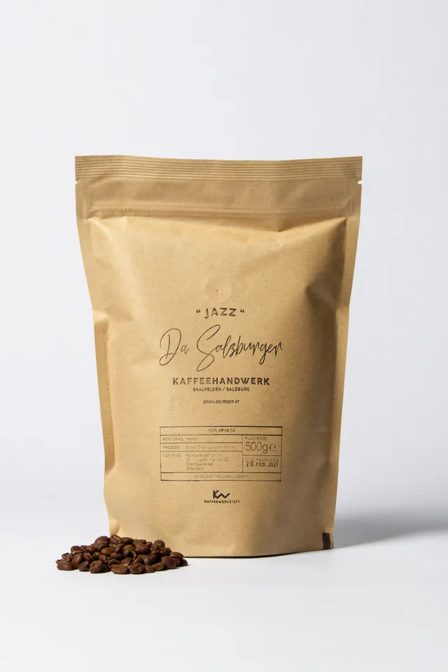 be-my-friend-jazz-kaffeebohnen-arabica-500g-ganze-bohne image 1