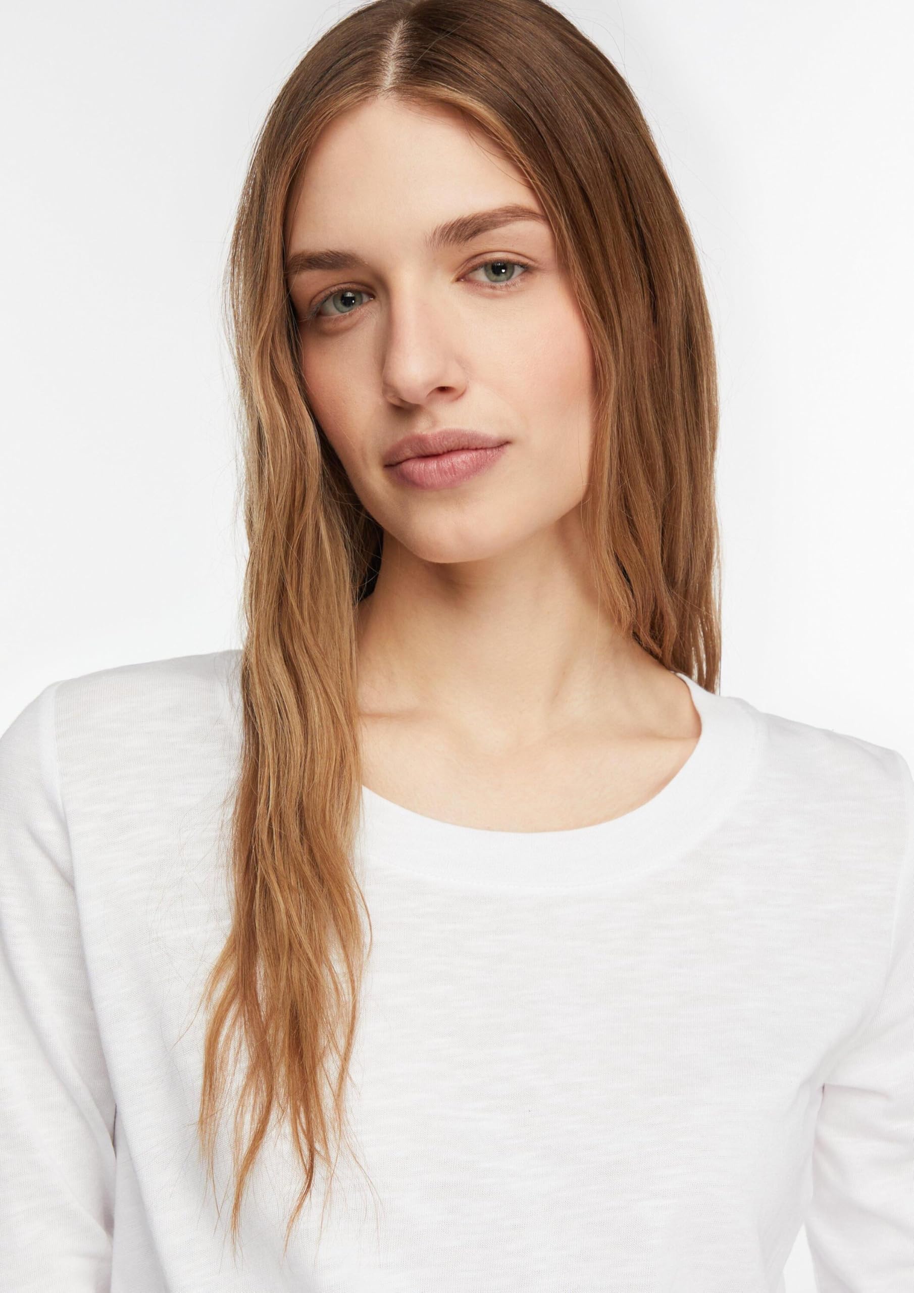 comma-tops-t-shirt-langarm-2177491-basic-schwarz image 3