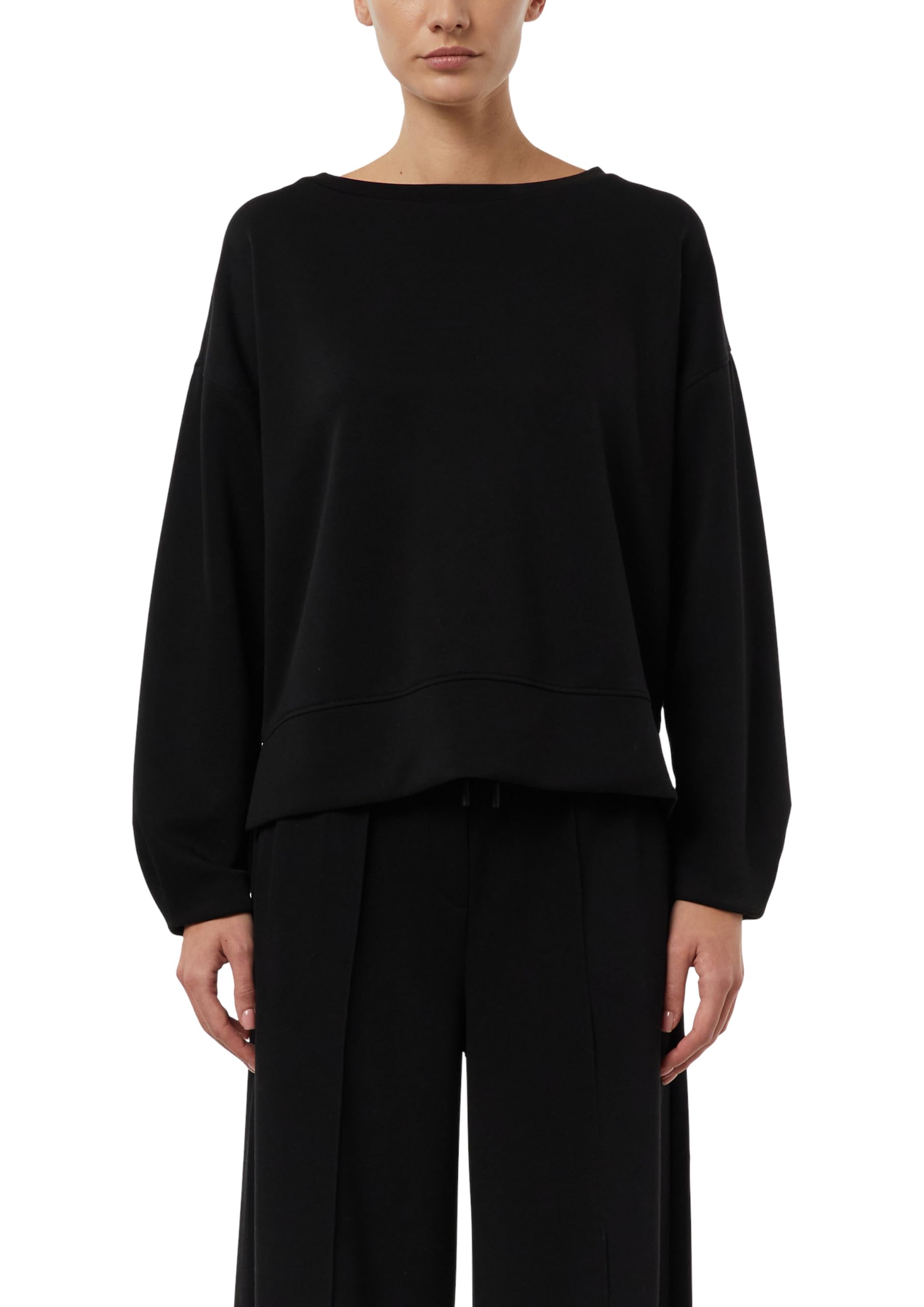 comma-sweatshirt-faltendetail-grey-black-gr-e-44 image 8