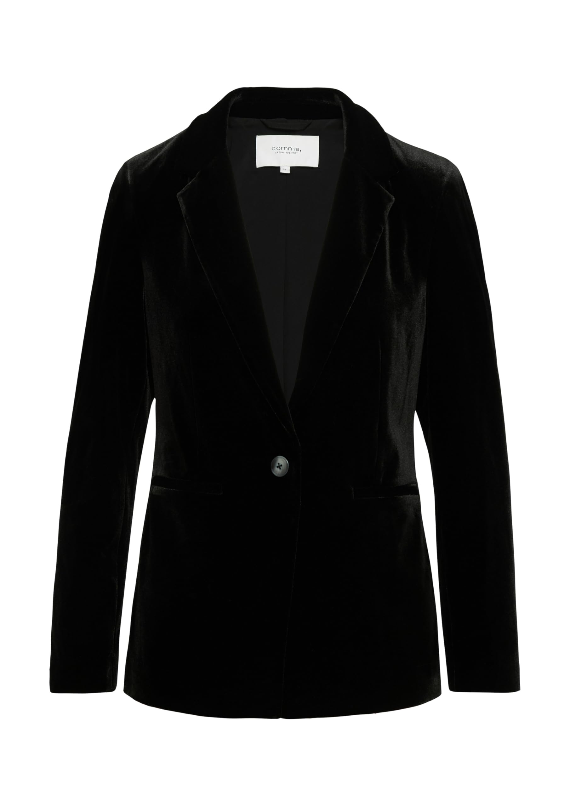 comma-2157968-samt-blazer-anzugjacke-schwarz-gr-40 image 3