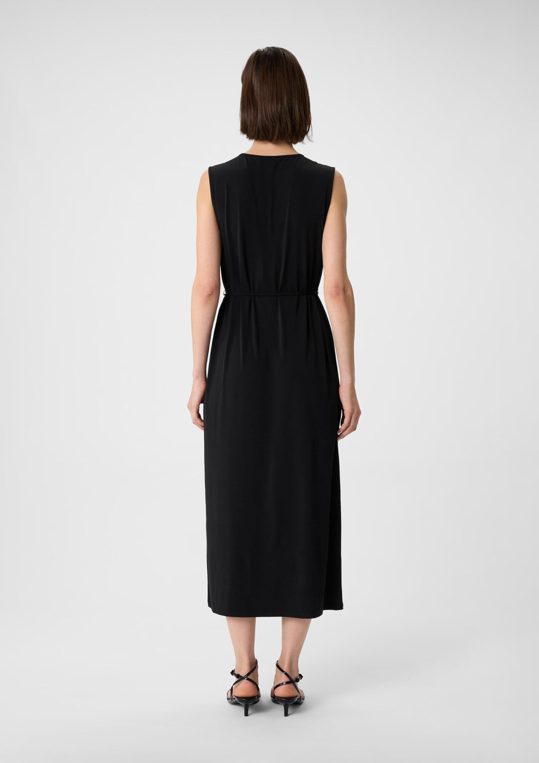 comma-2166453-maxi-kleid-damen-gr-36-schwarz-lang image 8