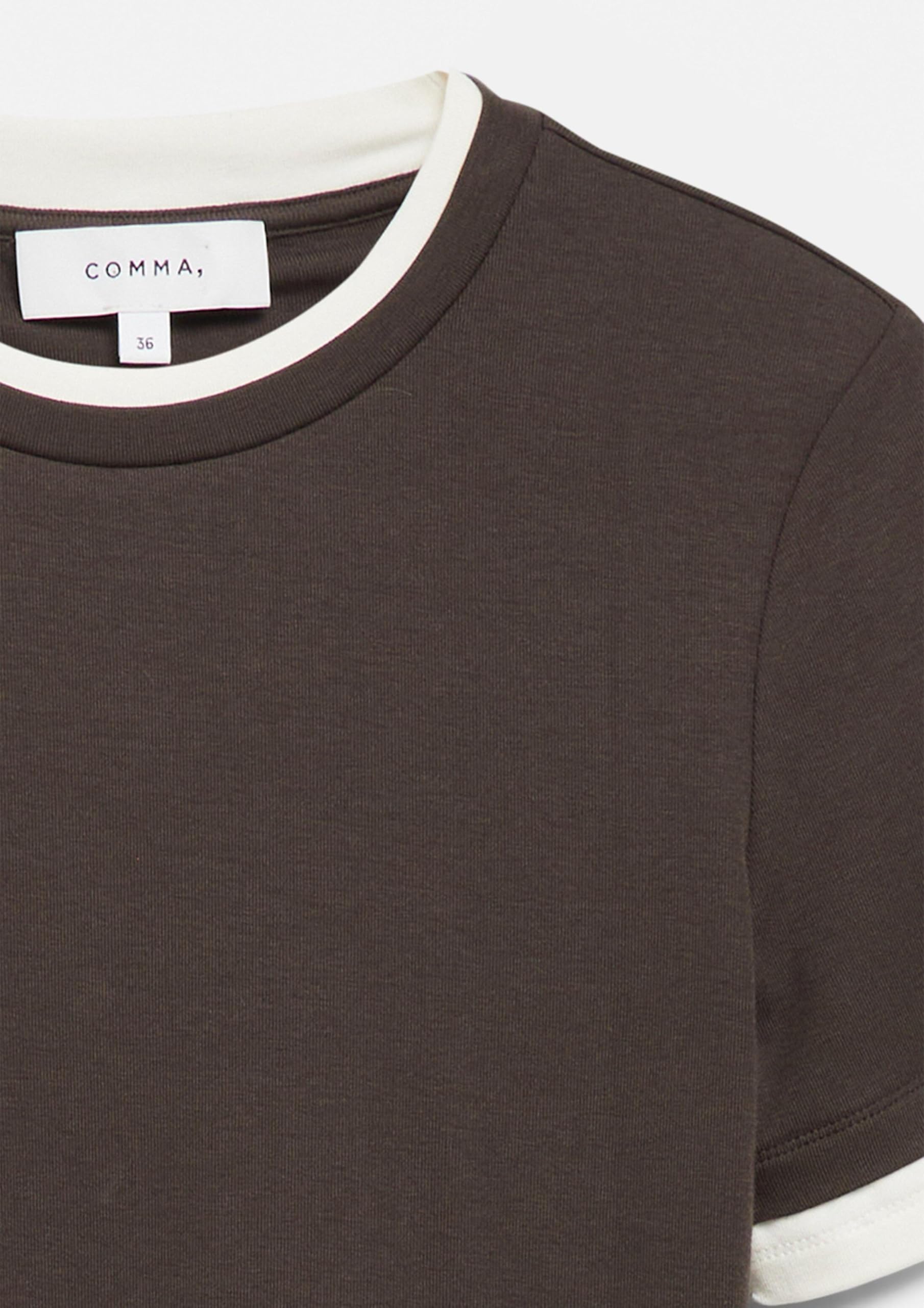 comma-damen-t-shirt-layering-rundhals-gr-46-strickjersey image 5