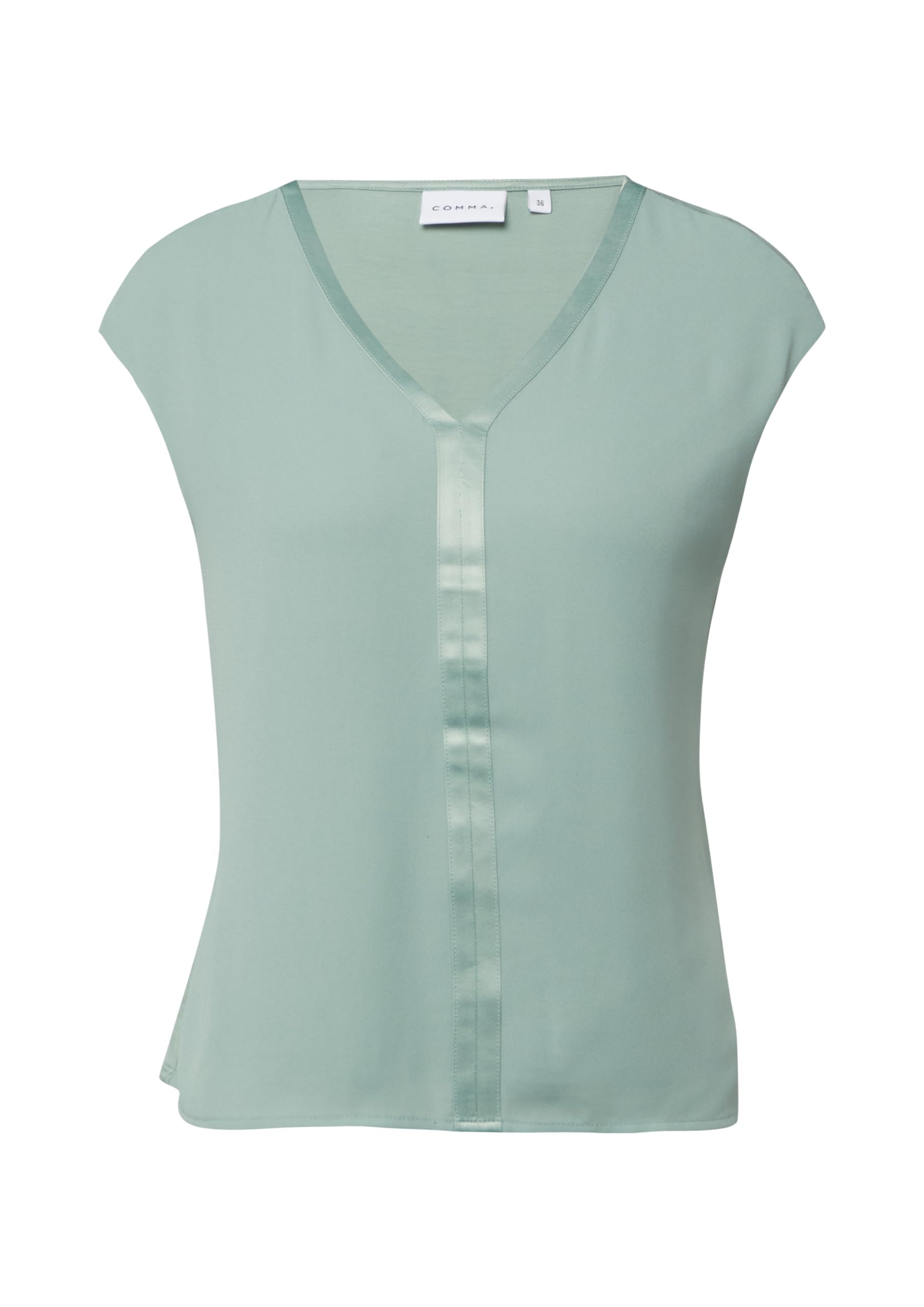 comma-t-shirt-tunika-ausschnitt-pastellgr-n-gr-40 image 3