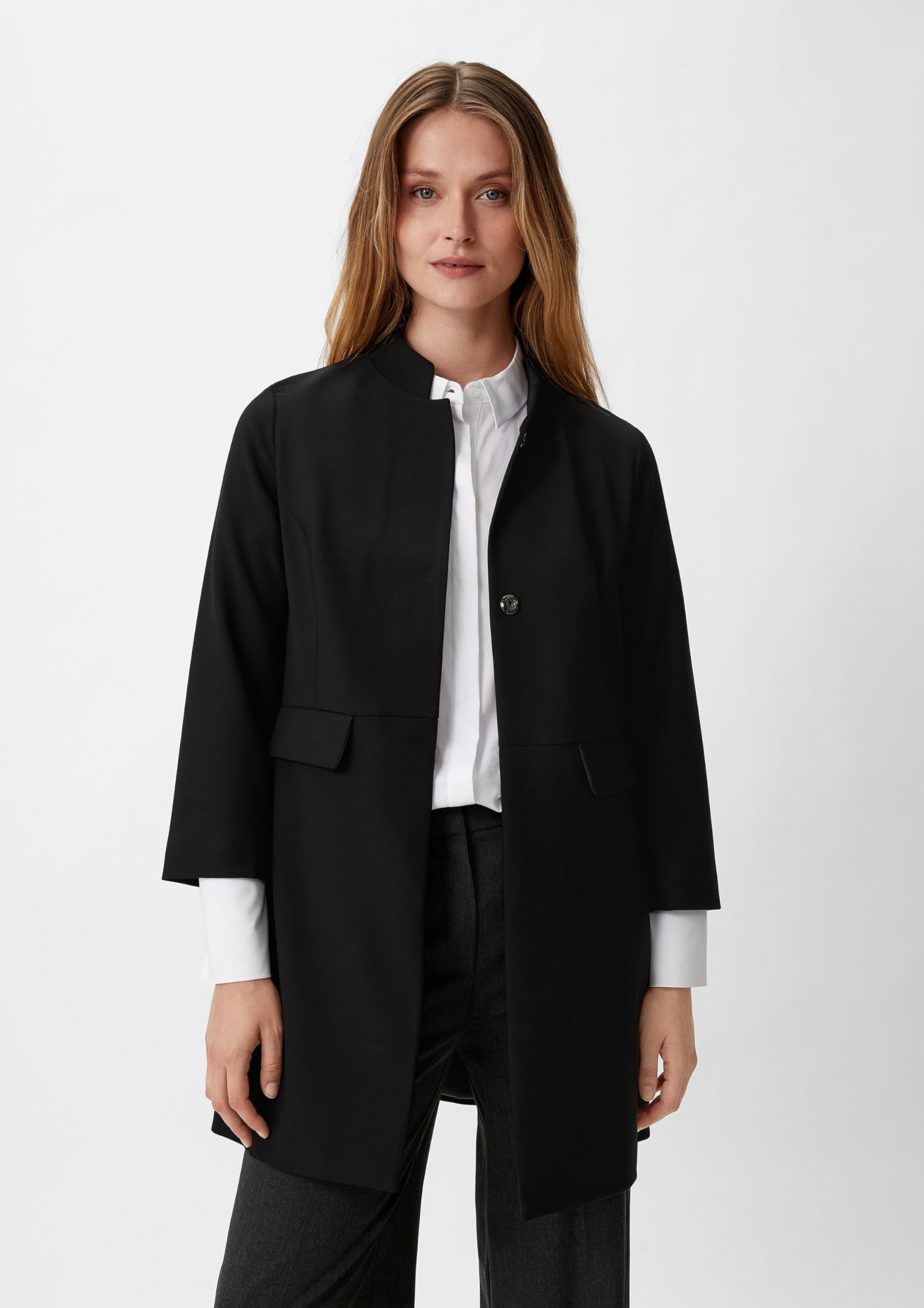 comma-blazer-stehkragen-elegant-damen image 5