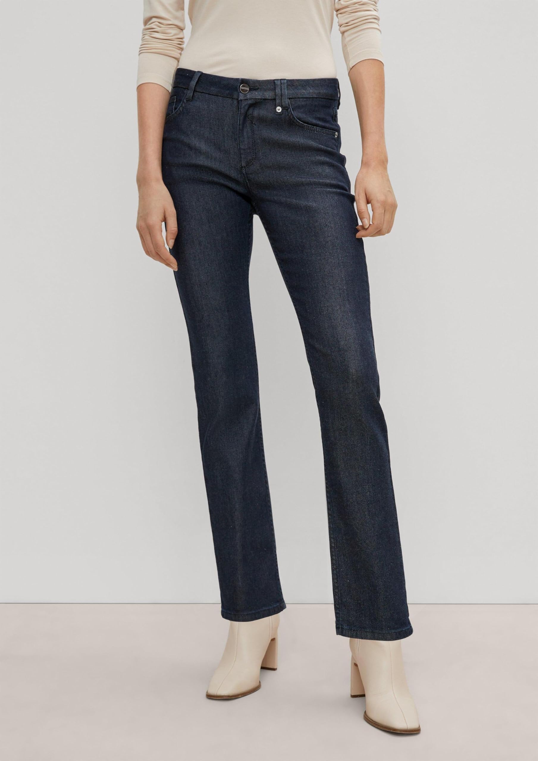 comma-jeans-regular-straight-leg-lange-hose image 5