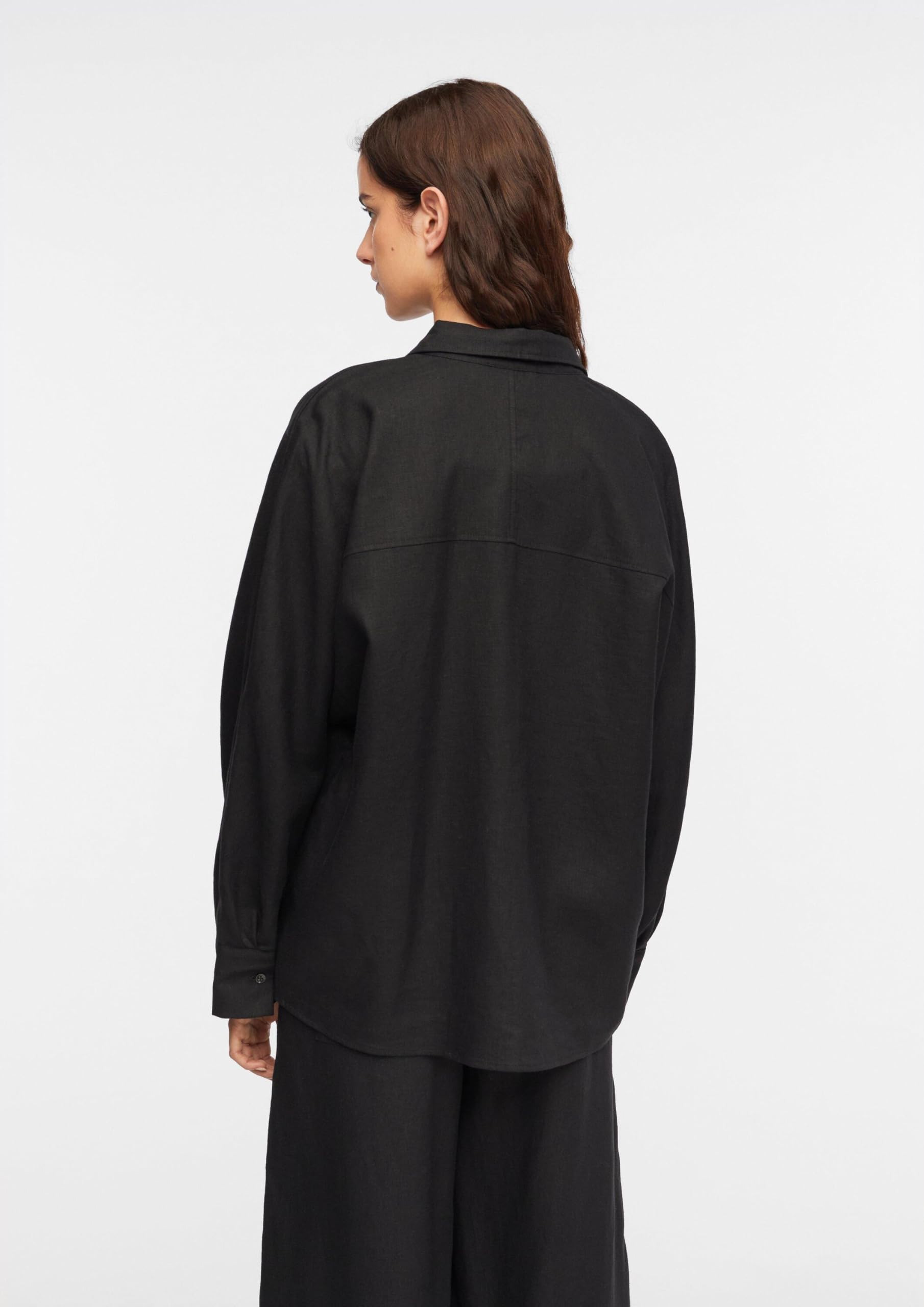 comma-bluse-leinenmix-relaxed-fit-schwarz-gr-42 image 7