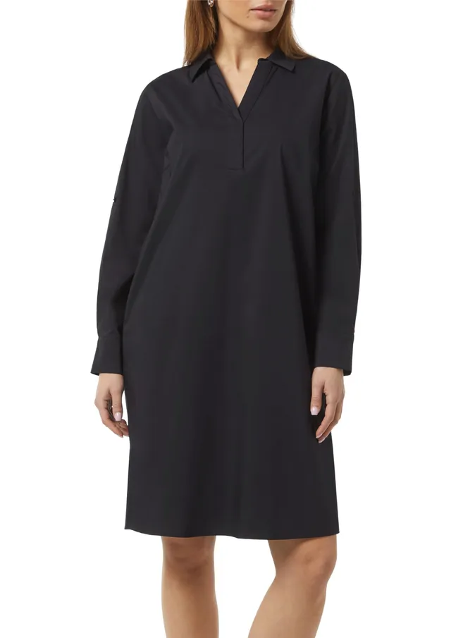 comma-businesskleid-gr-e-40-blau-midikleid-tunika image 1