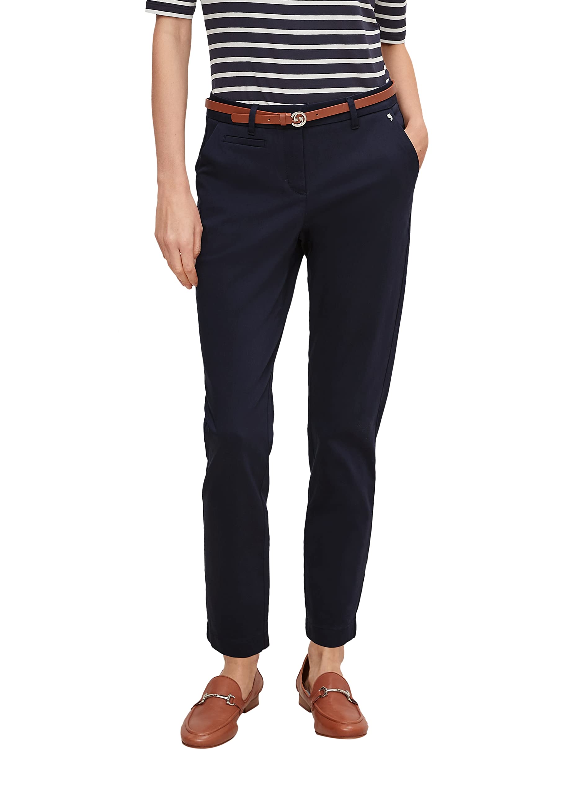 comma-chino-hose-mit-g-rtel-navy-gr-e-34 image 1
