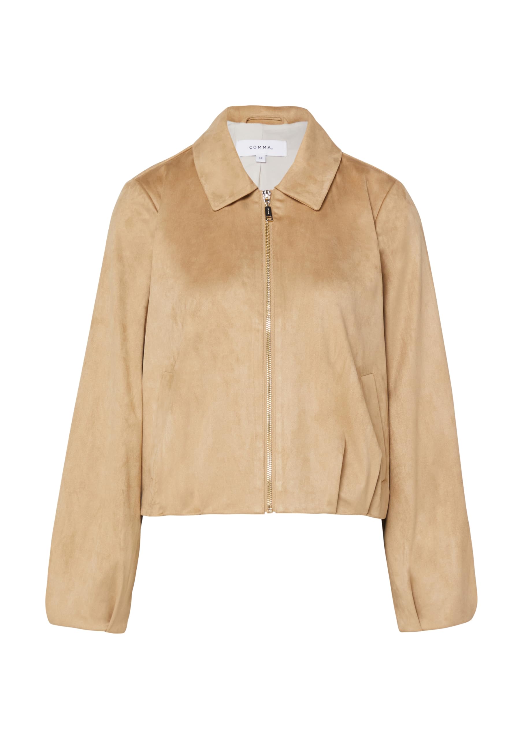 comma-blouson-veloursleder-optik-falten-gr-e-44 image 4