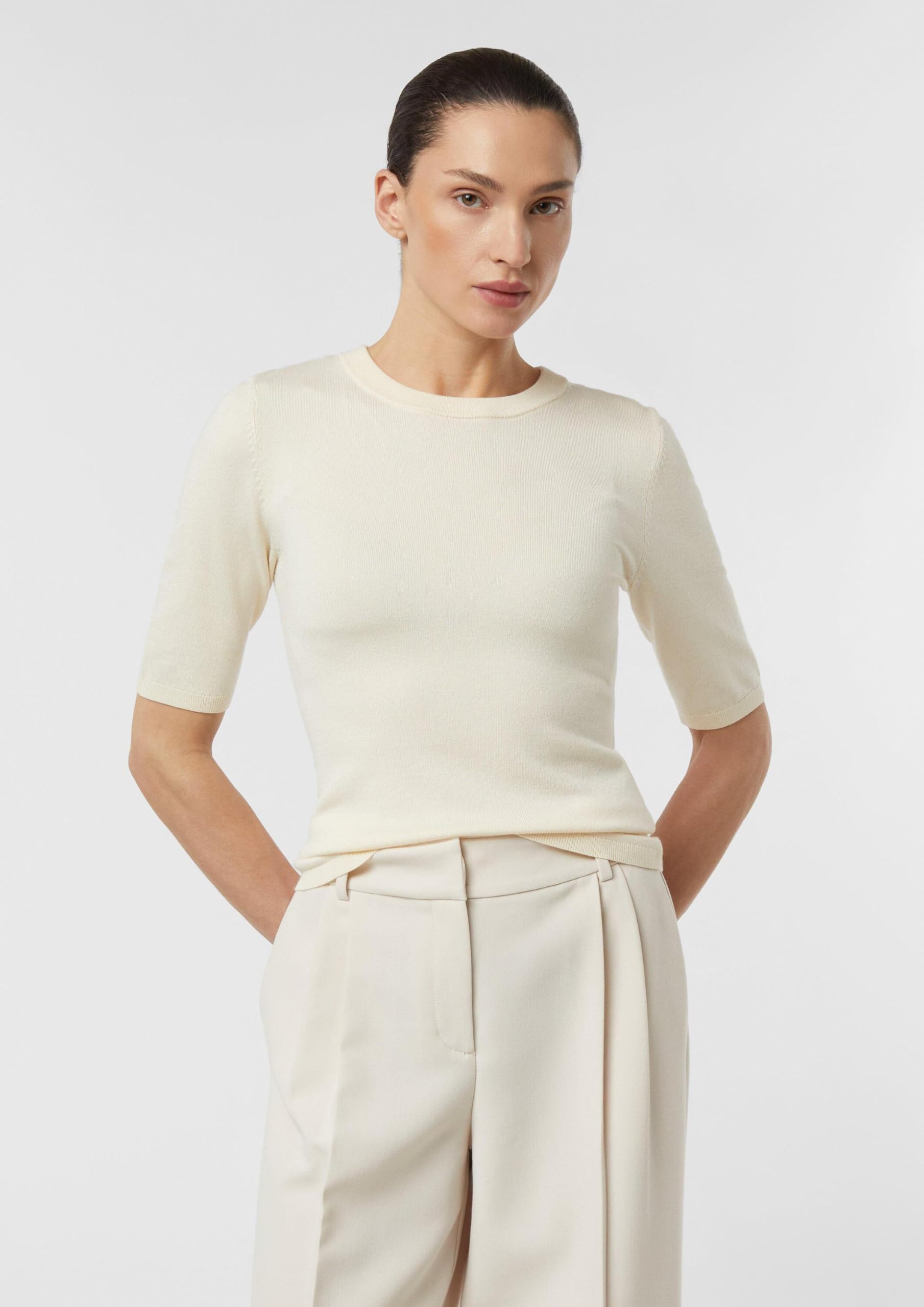 comma-knitwear-feinstrick-pullover-slim-fit-damen-36 image 7