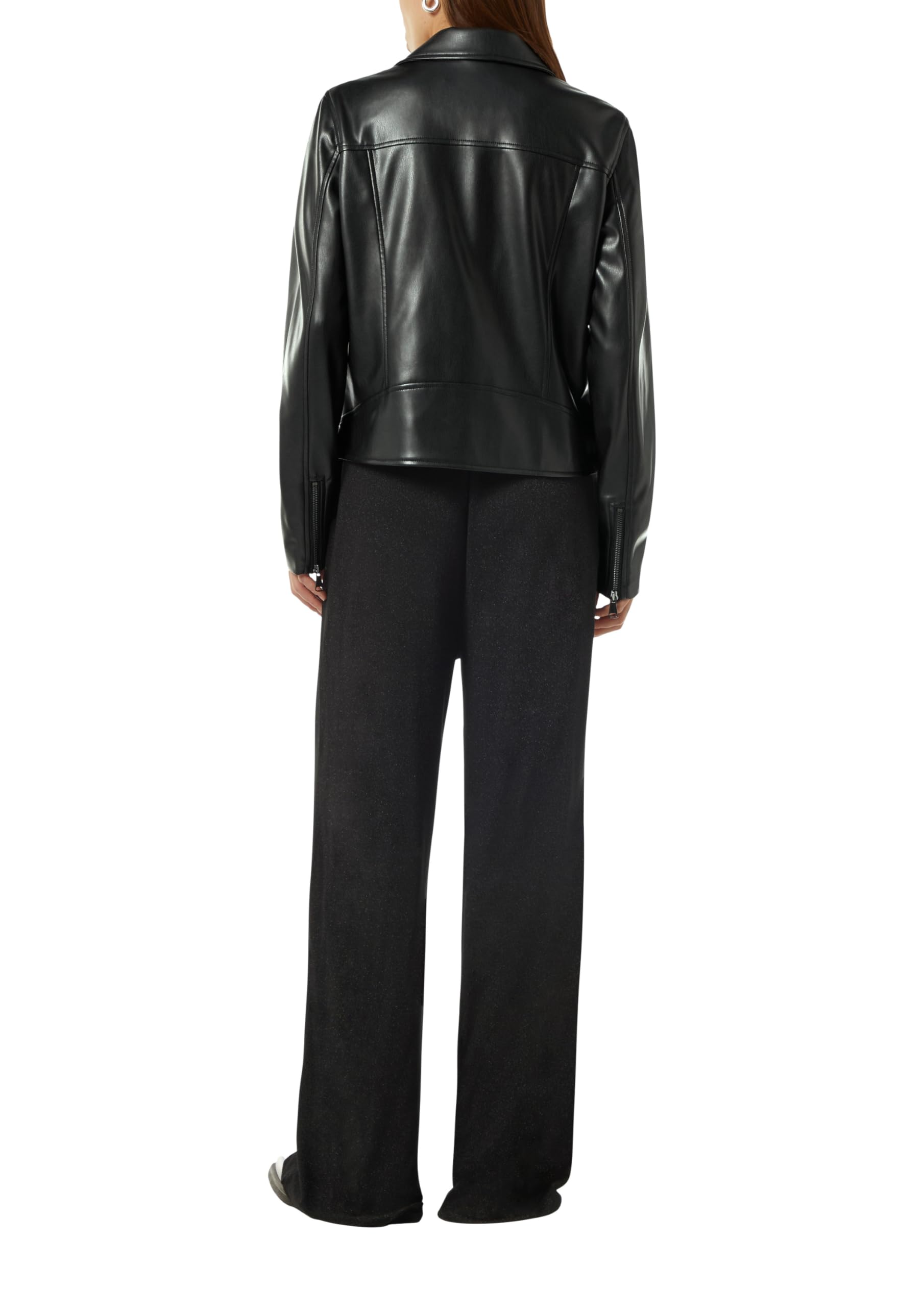 comma-bikerjacke-lederimitat-jacke-gr-e-42-schwarz image 2