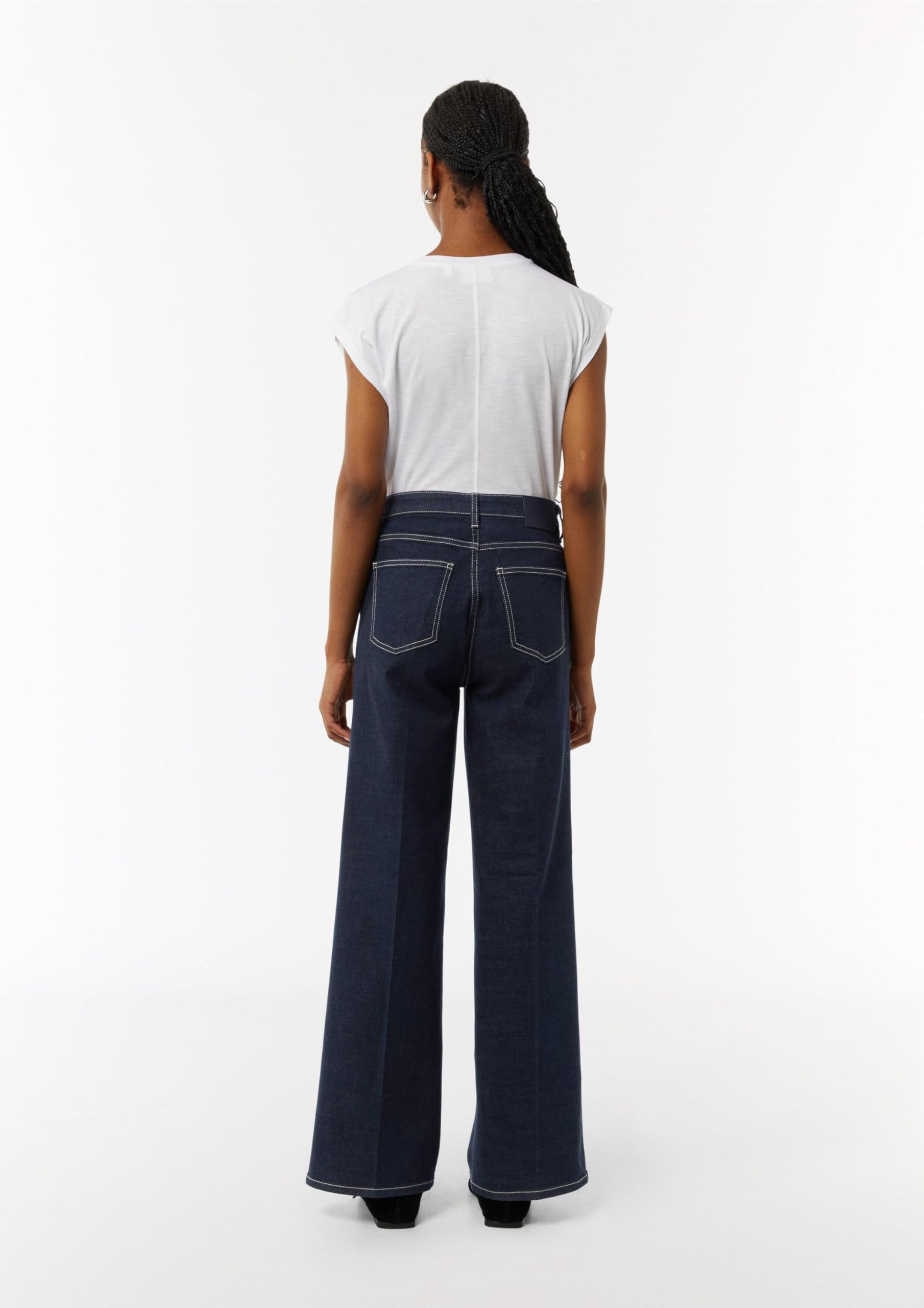 comma-jeans-damen-gr-40-navy-weites-bein image 7