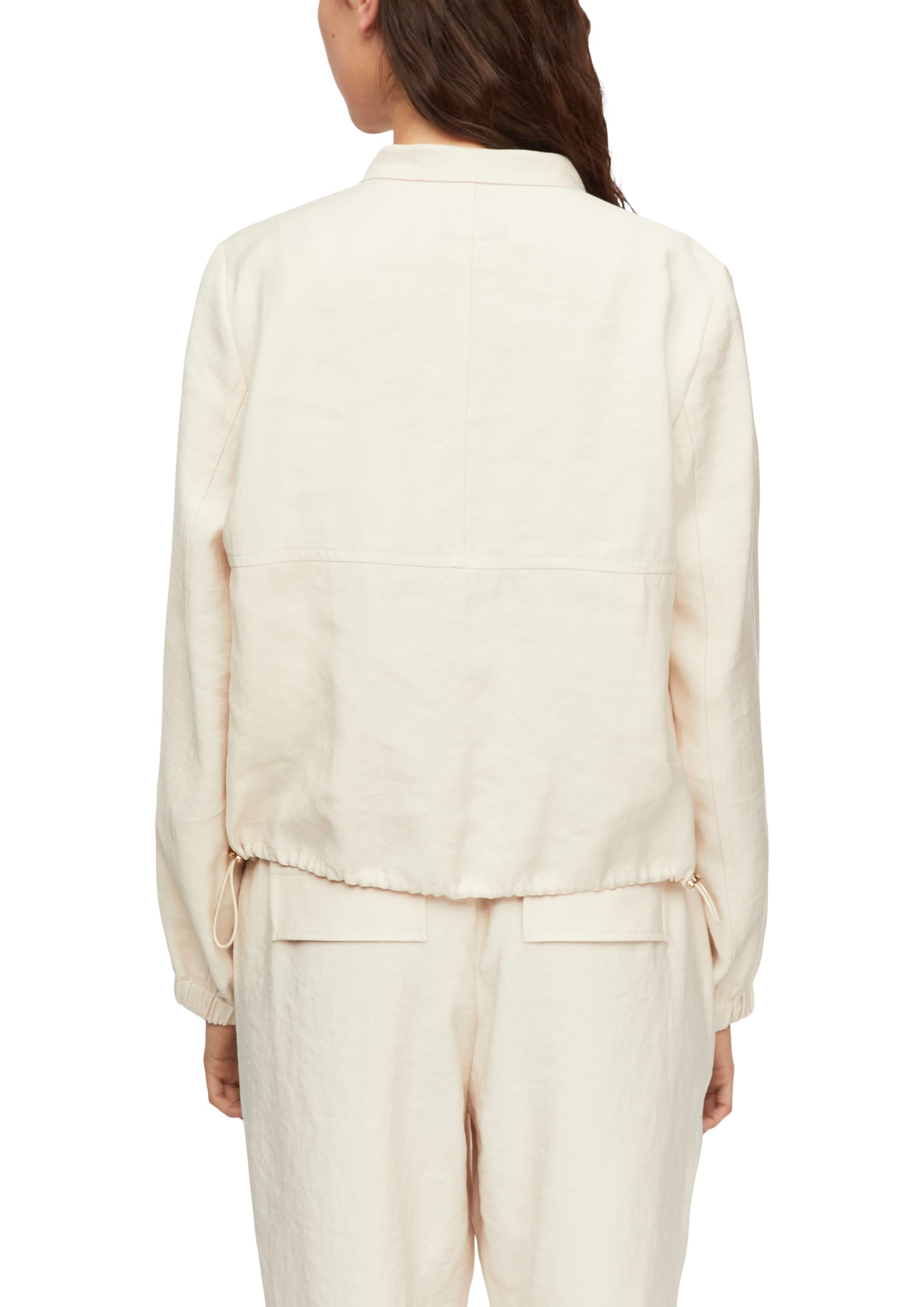 comma-indoor-jacke-boxy-fit-blouson-mit-cargotaschen image 2