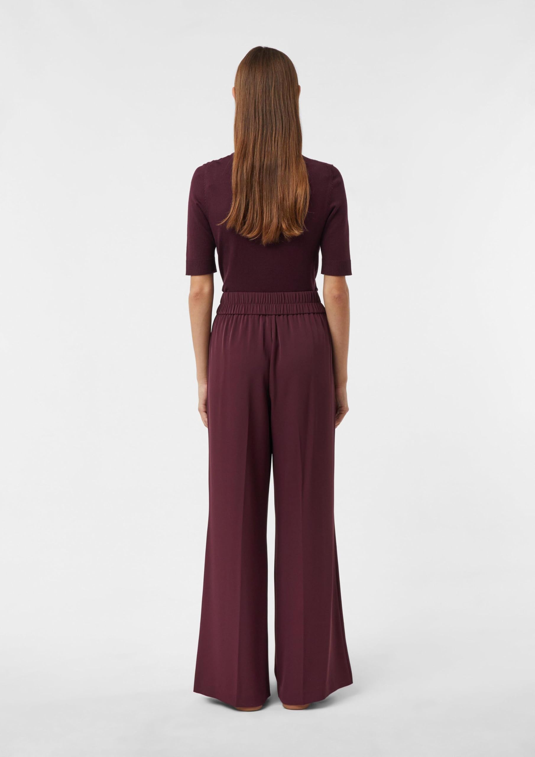 comma-klassische-marlenehose-hose-bordeaux-4922-gr-46 image 8