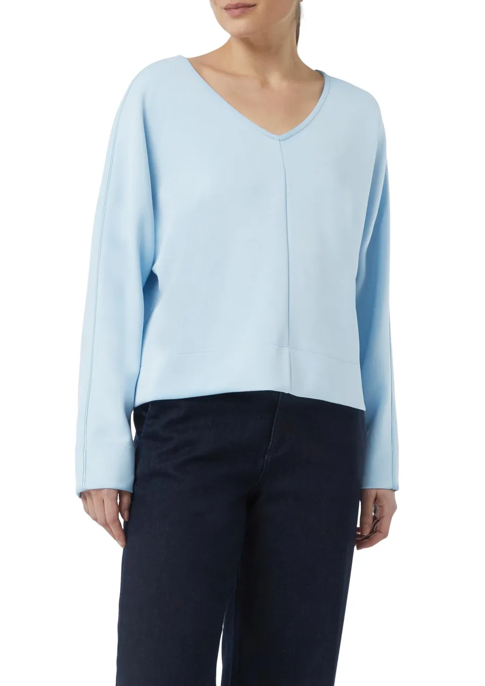 comma-sweatshirt-relaxed-fit-damen-gr-46-fledermaus-rmel image 1