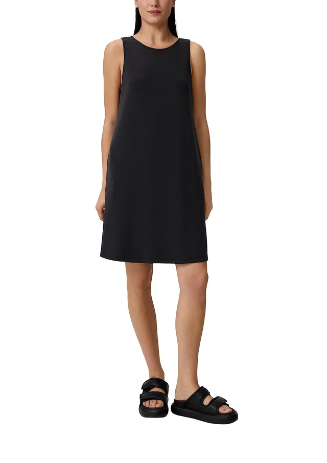 comma-midi-kleid-jersey-modal-schwarz-gr-e-34 image 1