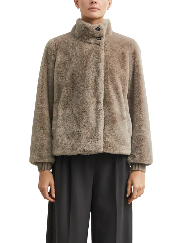 comma-jacke-2182370-pl-sch-mit-stulpe-damen image 1