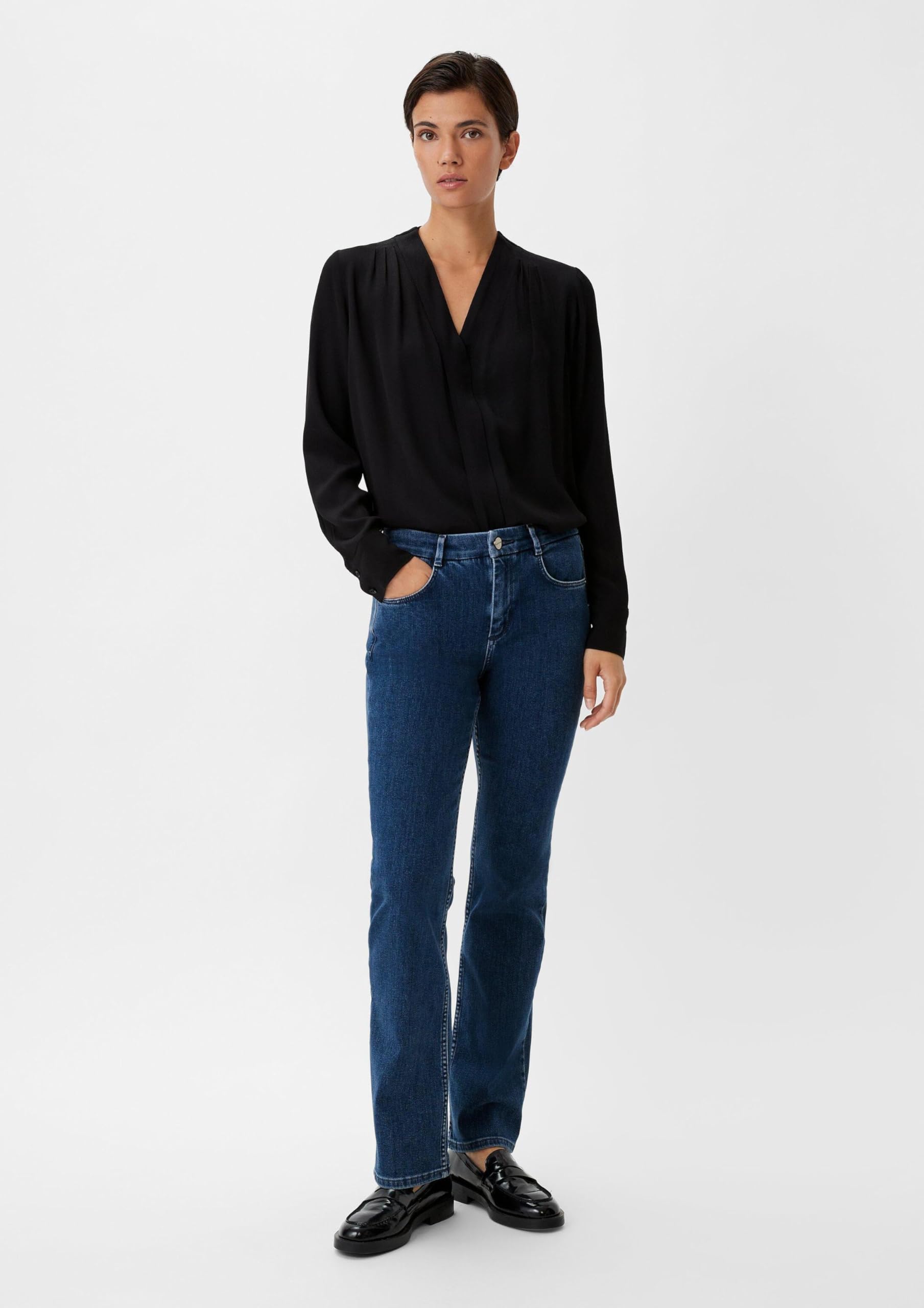 comma-jeans-damen-jeans-blau-semi-wide-leg-38w-32l image 6