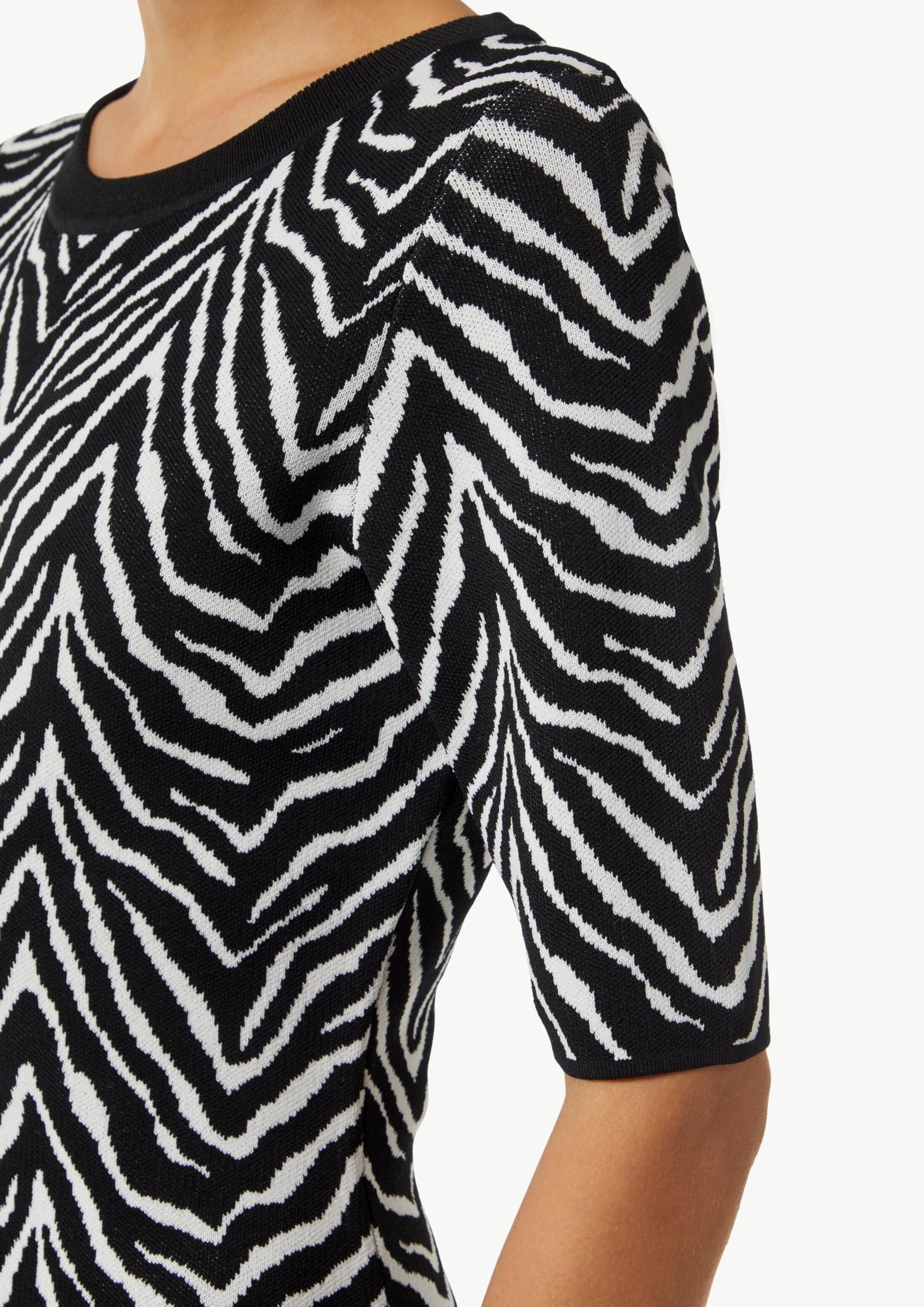 comma-strickkleid-animal-damen-gr-e-40-zebra-schmal image 4