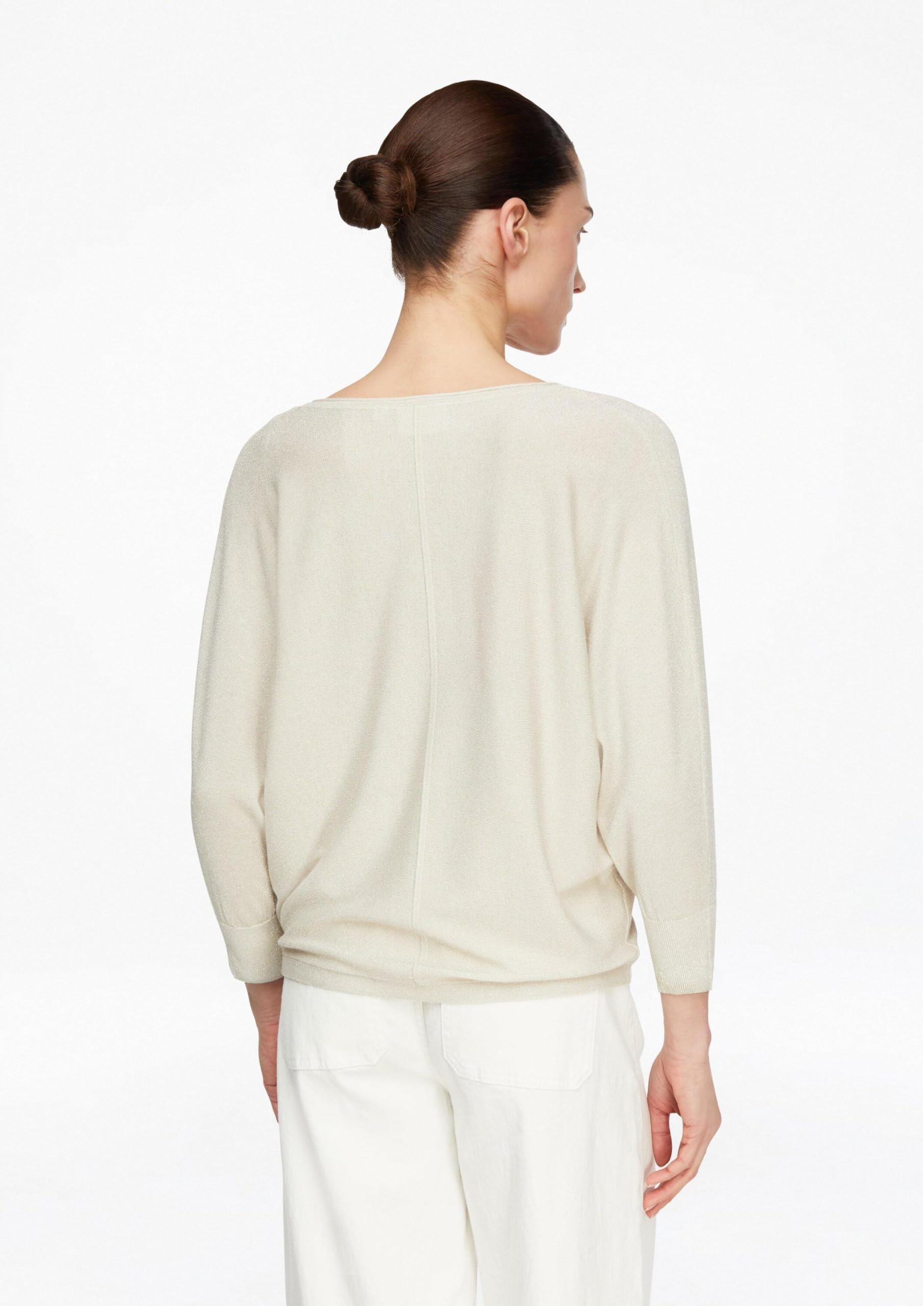 comma-strickpullover-glitzergarn-oversize-v-ausschnitt-gr-l image 7