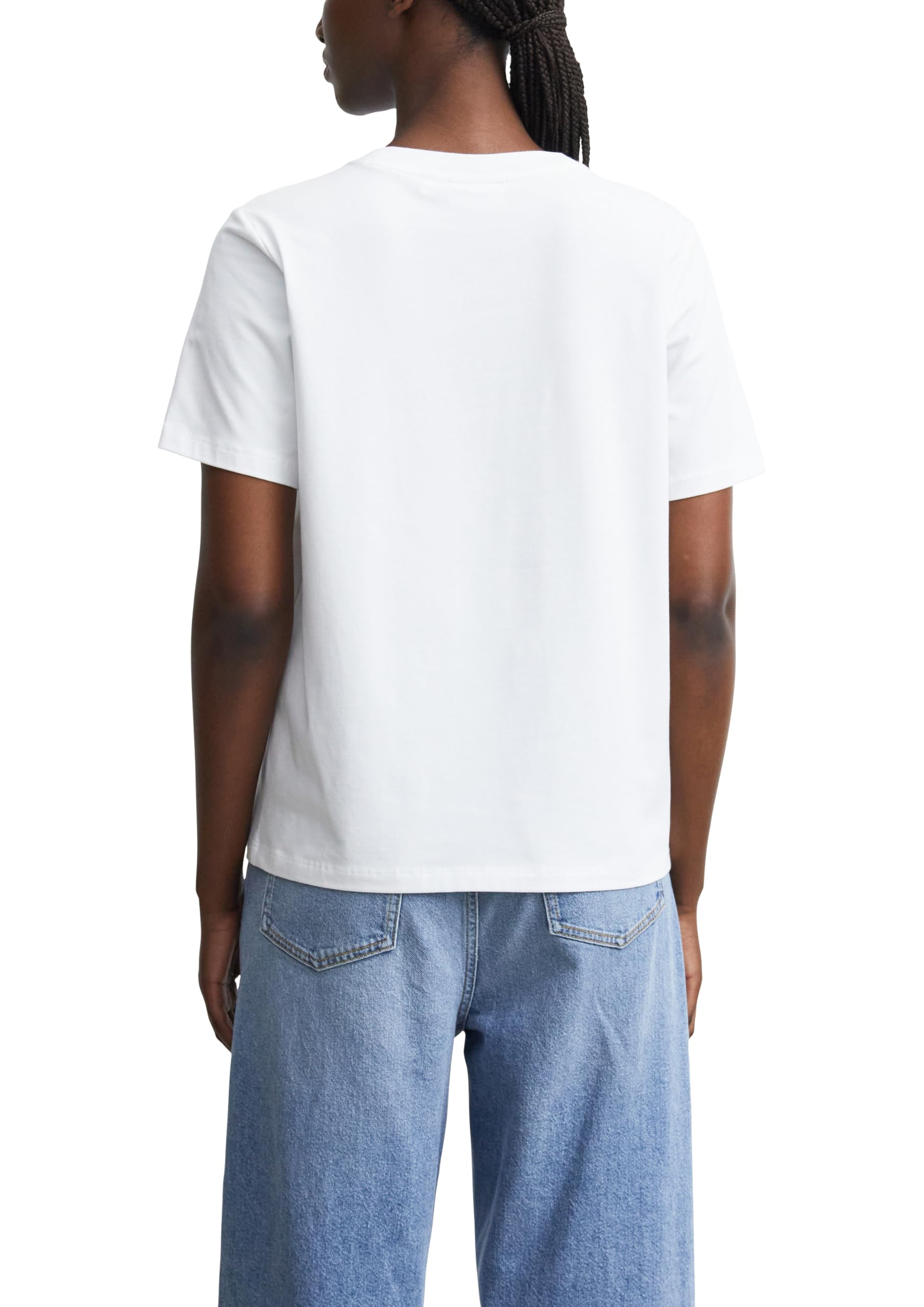 comma-tops-t-shirt-jersey-rundhals-gr-e-42-mit-print image 2