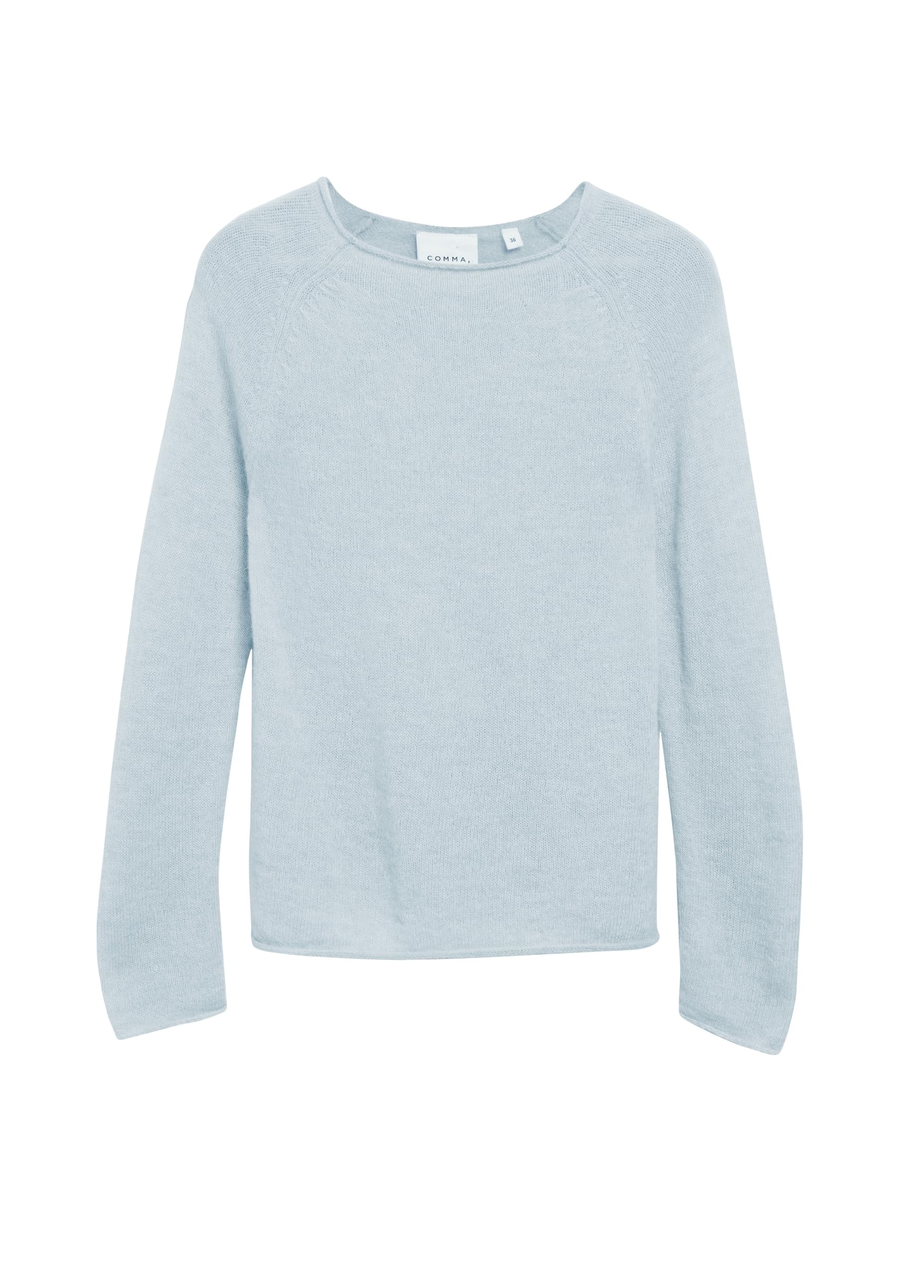 comma-damen-strickpullover-alpaka-stehkragen-gr-48-beige image 4
