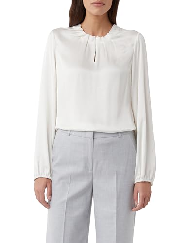 comma-satin-bluse-raffung-langarm-gr-e-44 image 8