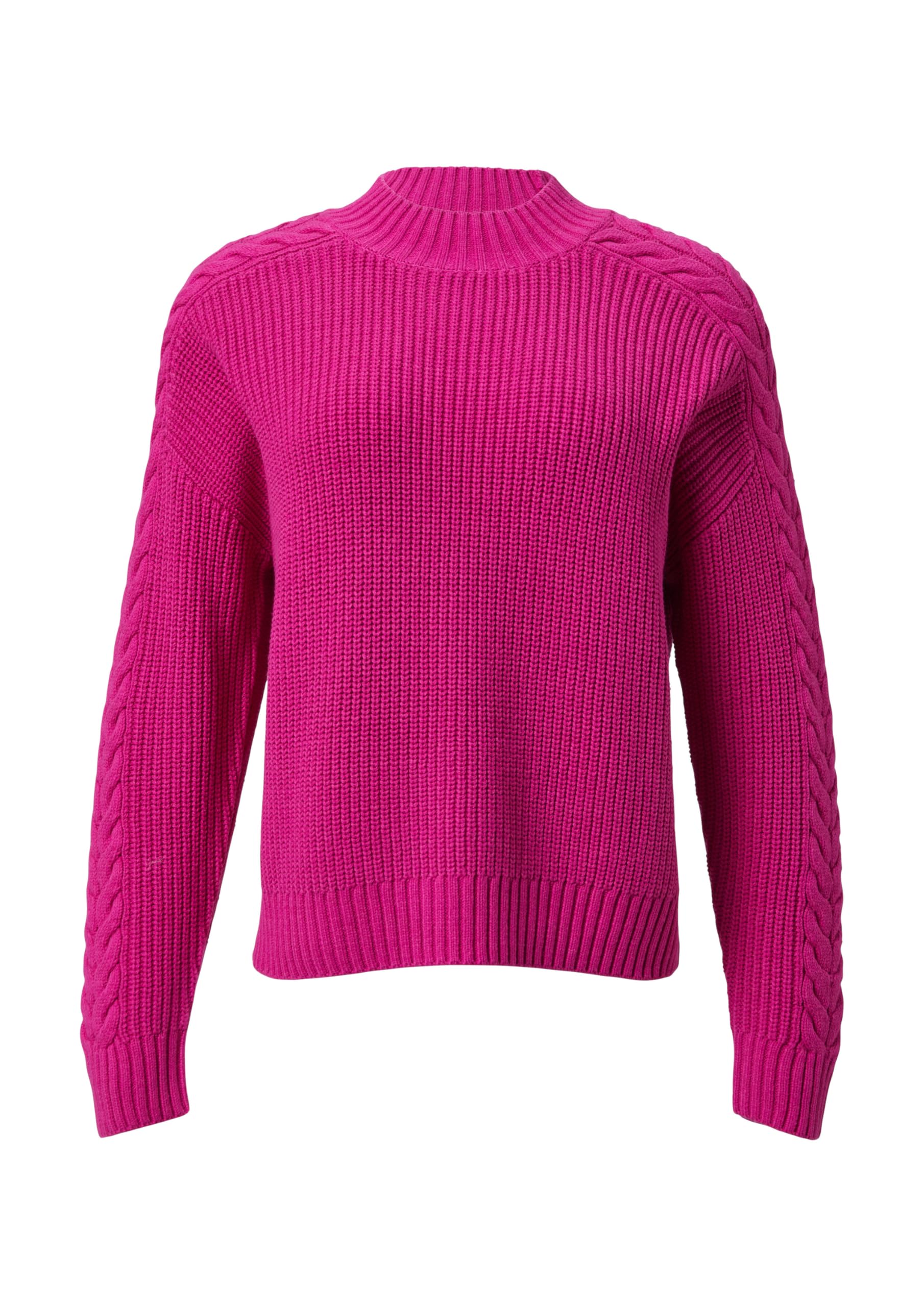 comma-strickpullover-gr-m-zopfmuster-rmel-rosa image 3