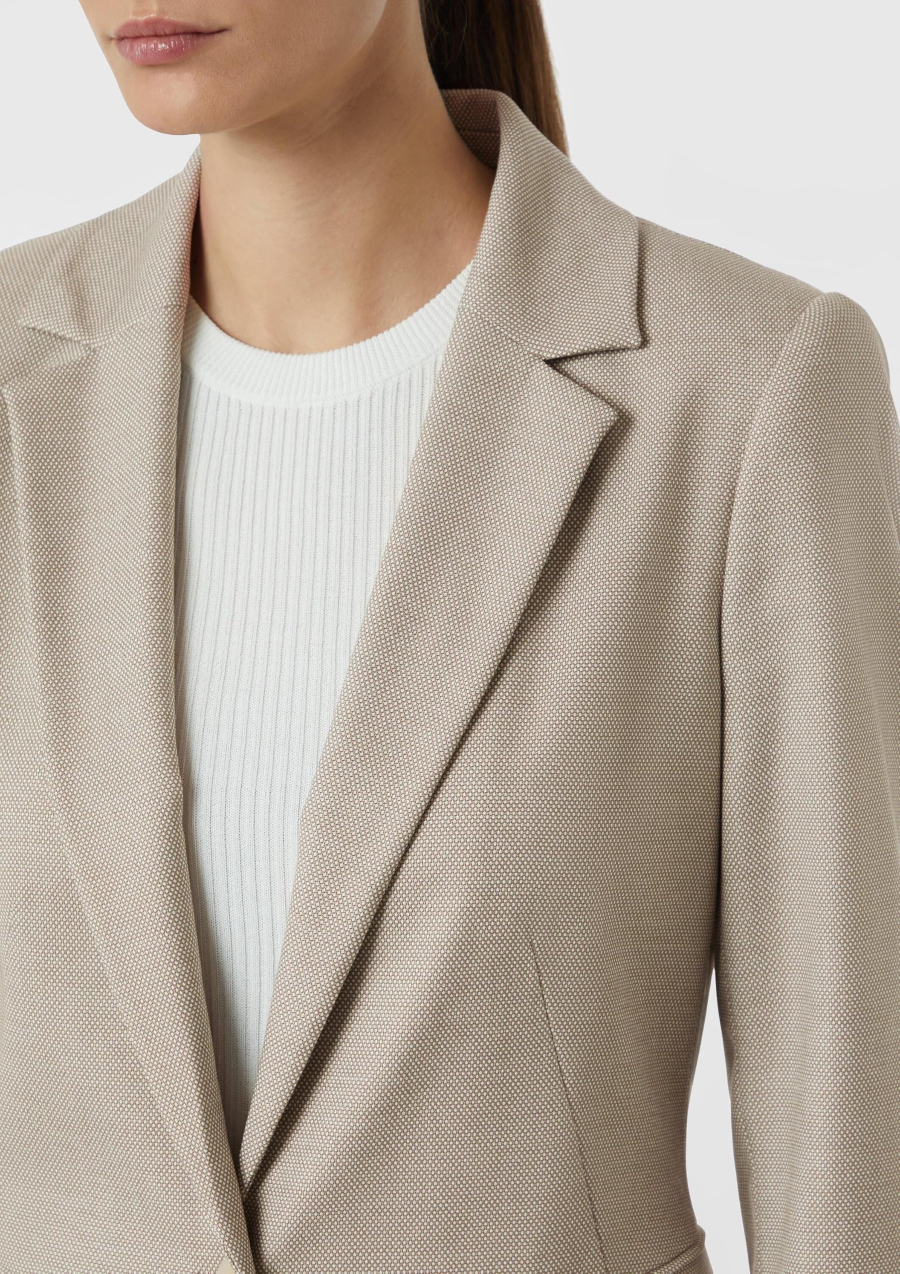 comma-blazers-blazer-tailliert-struktur-damen image 4