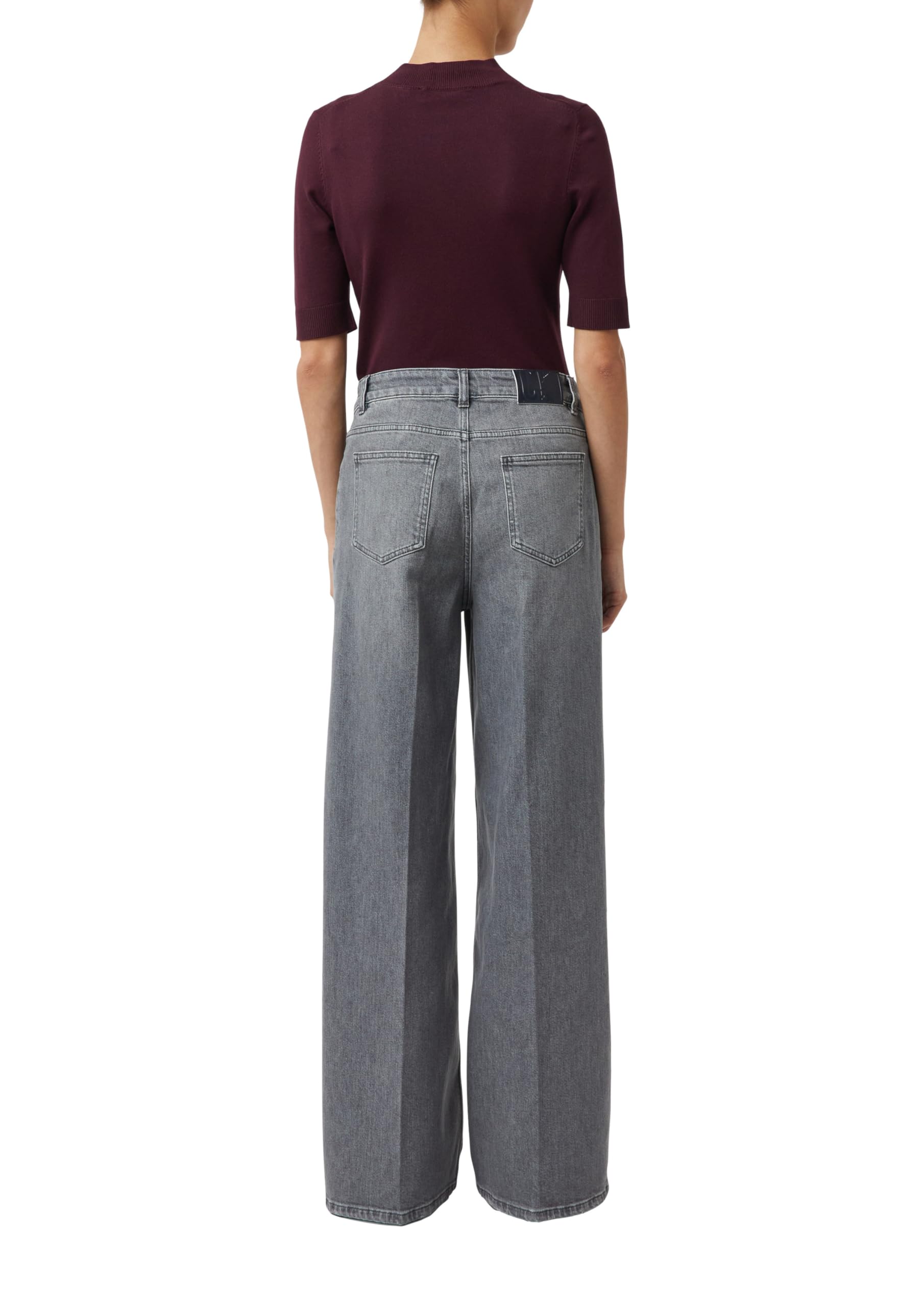 comma-high-rise-denim-wide-leg-jeans-gr-e-36-waschung image 2