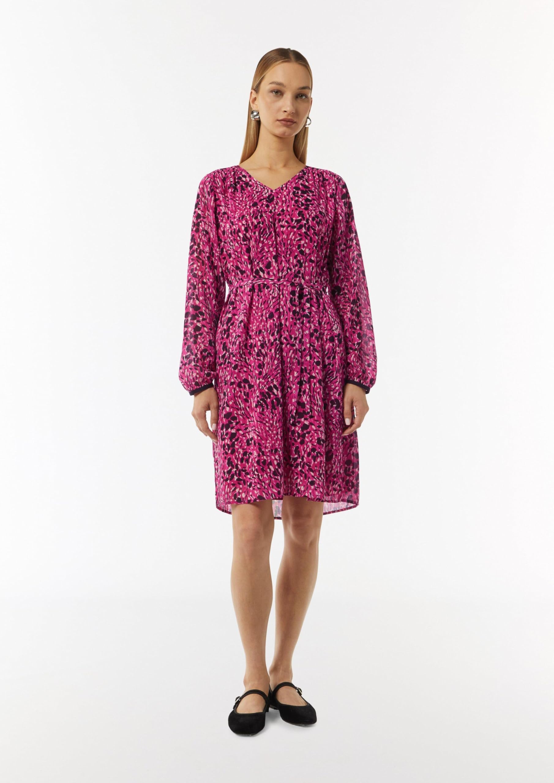 comma-kleid-all-over-print-bindeg-rtel-gr-e-38 image 5
