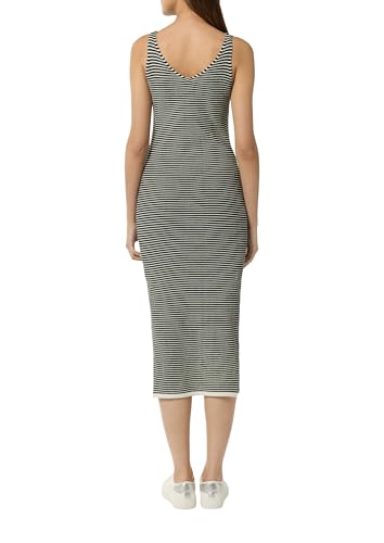 comma-strickkleid-streifen-creme-schwarz-gr-42 image 8