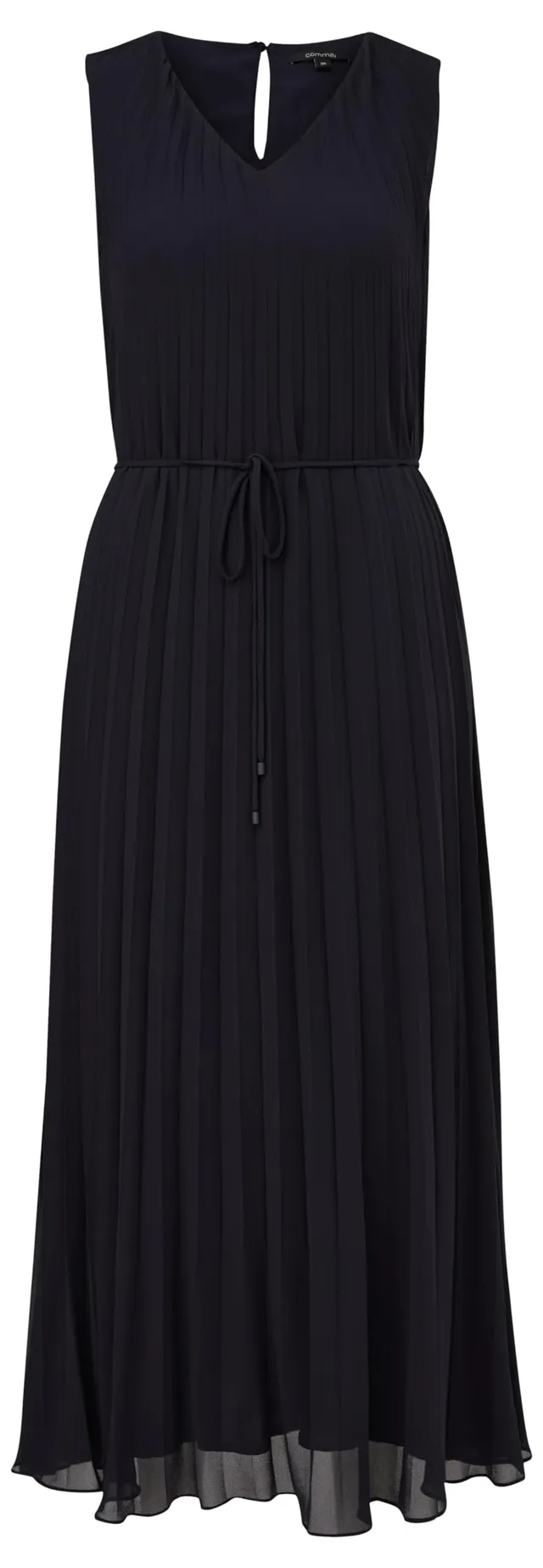 comma-kleid-midi-plisseefalten-blue-5976-gr-38 image 1