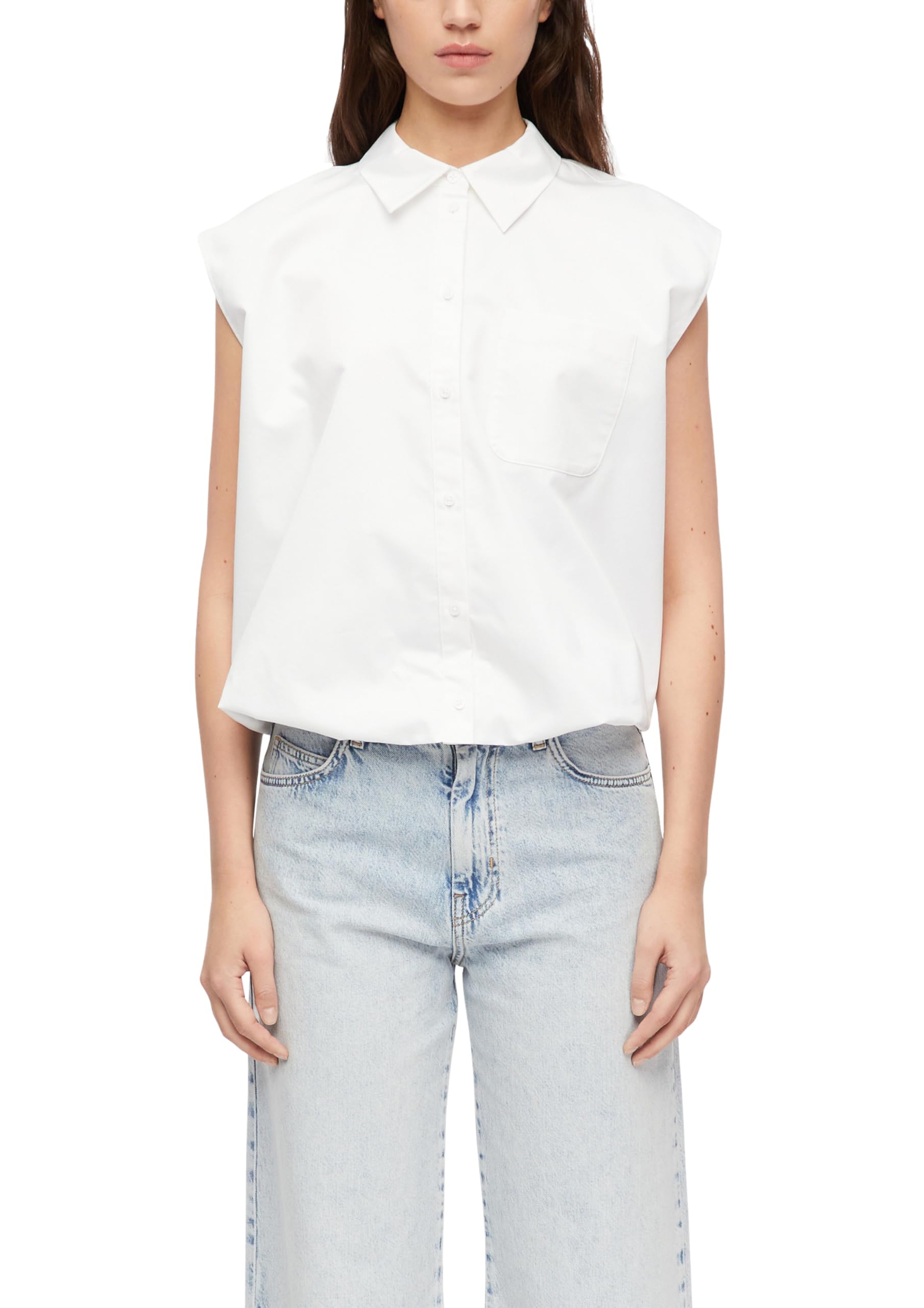 comma-blouses-relaxed-fit-bluse-rmellos-gr-e-42-baumwolle image 1