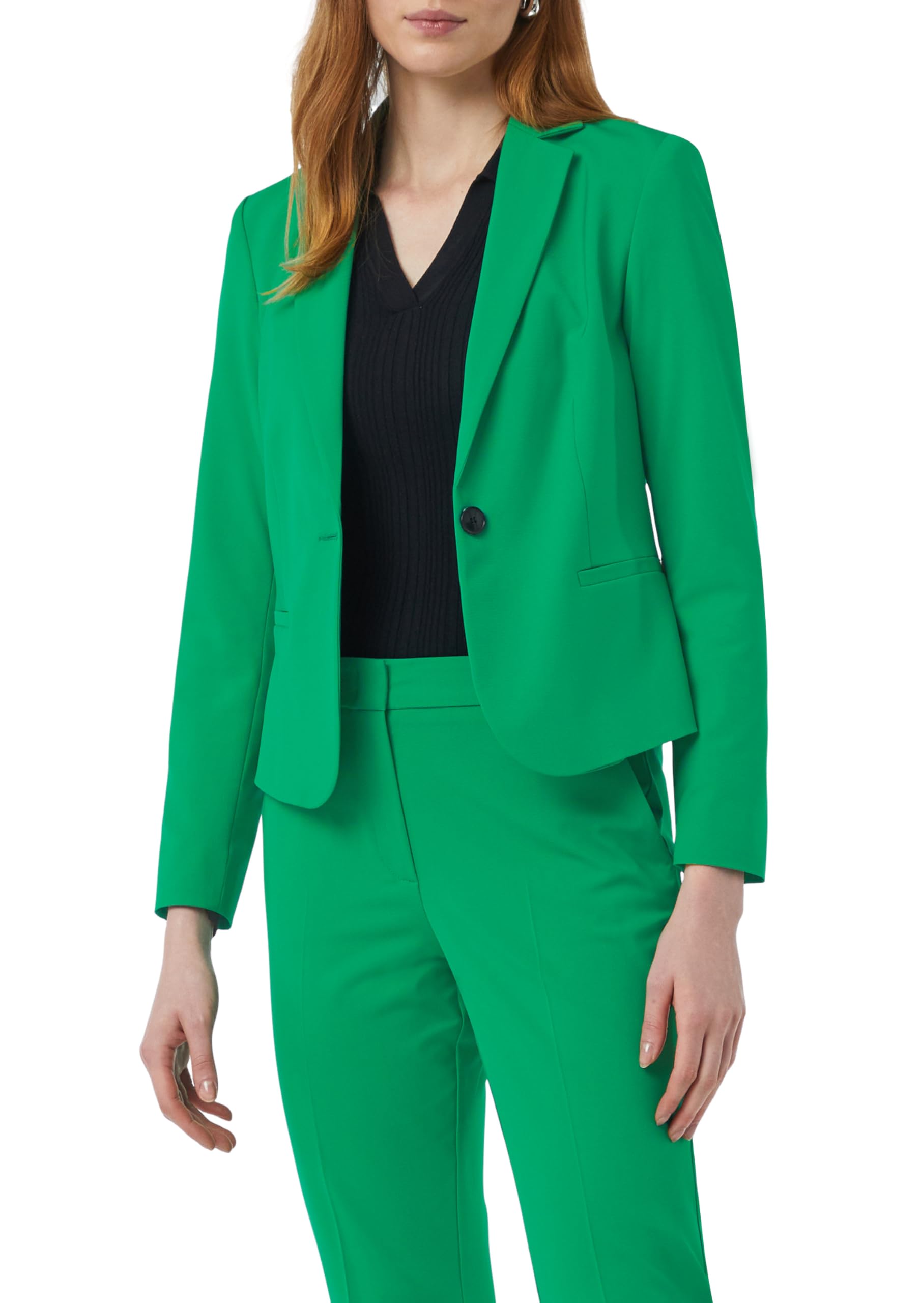 comma-blazer-tailliert-damenblazer-reverskragen-knopf image 1