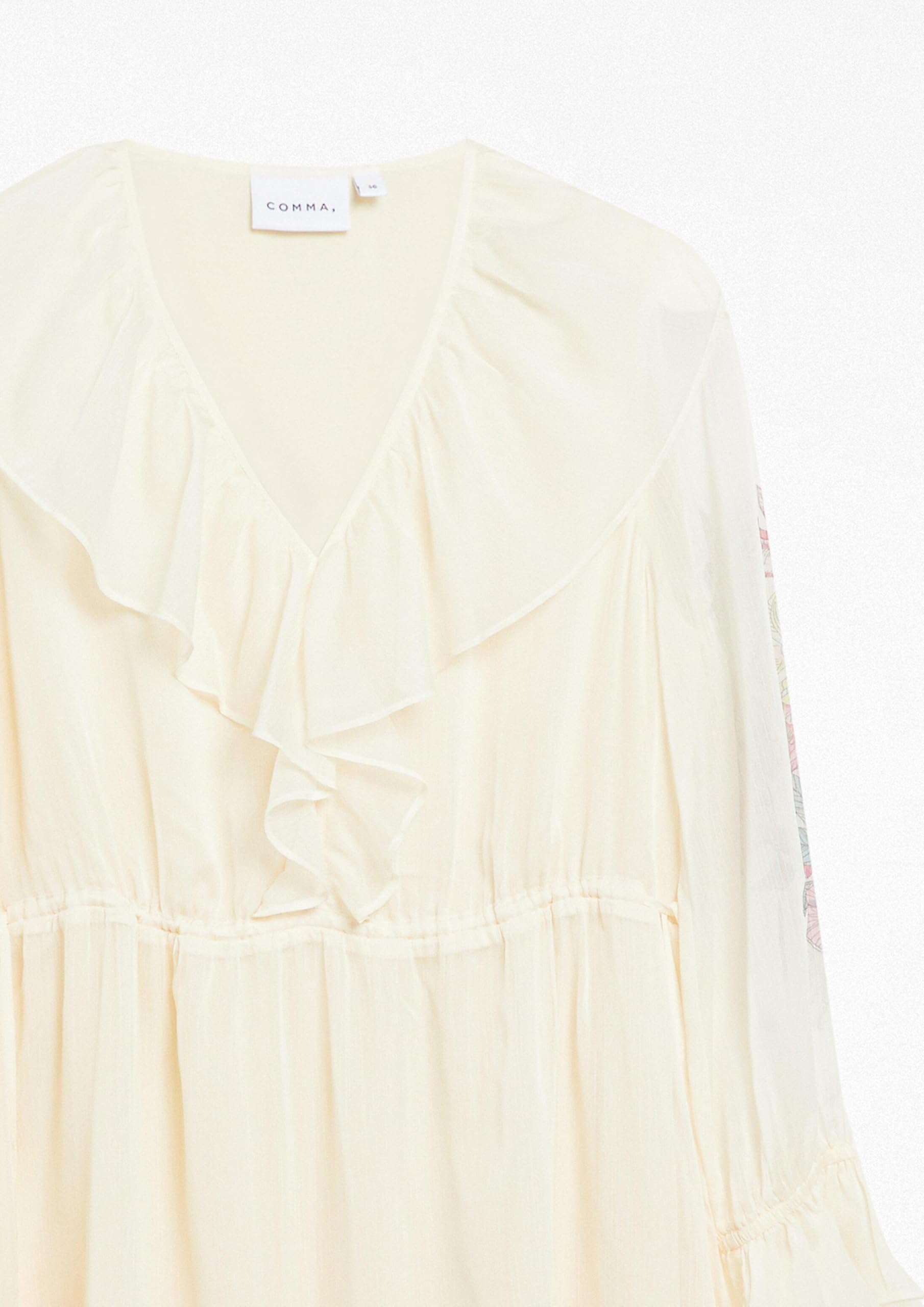 comma-dresses-midikleid-print-wei-chiffon-gr-34 image 6